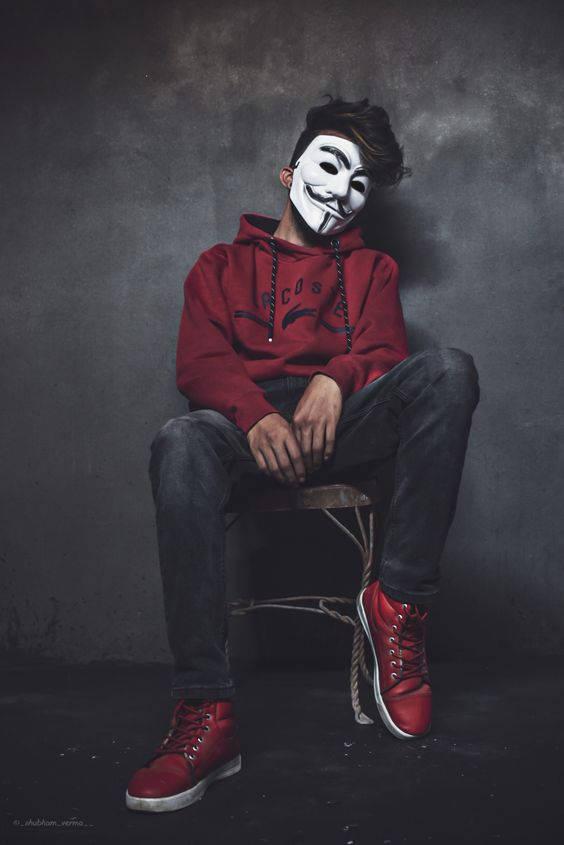 Bad Boy With White Mask — 564x845 wallpaper