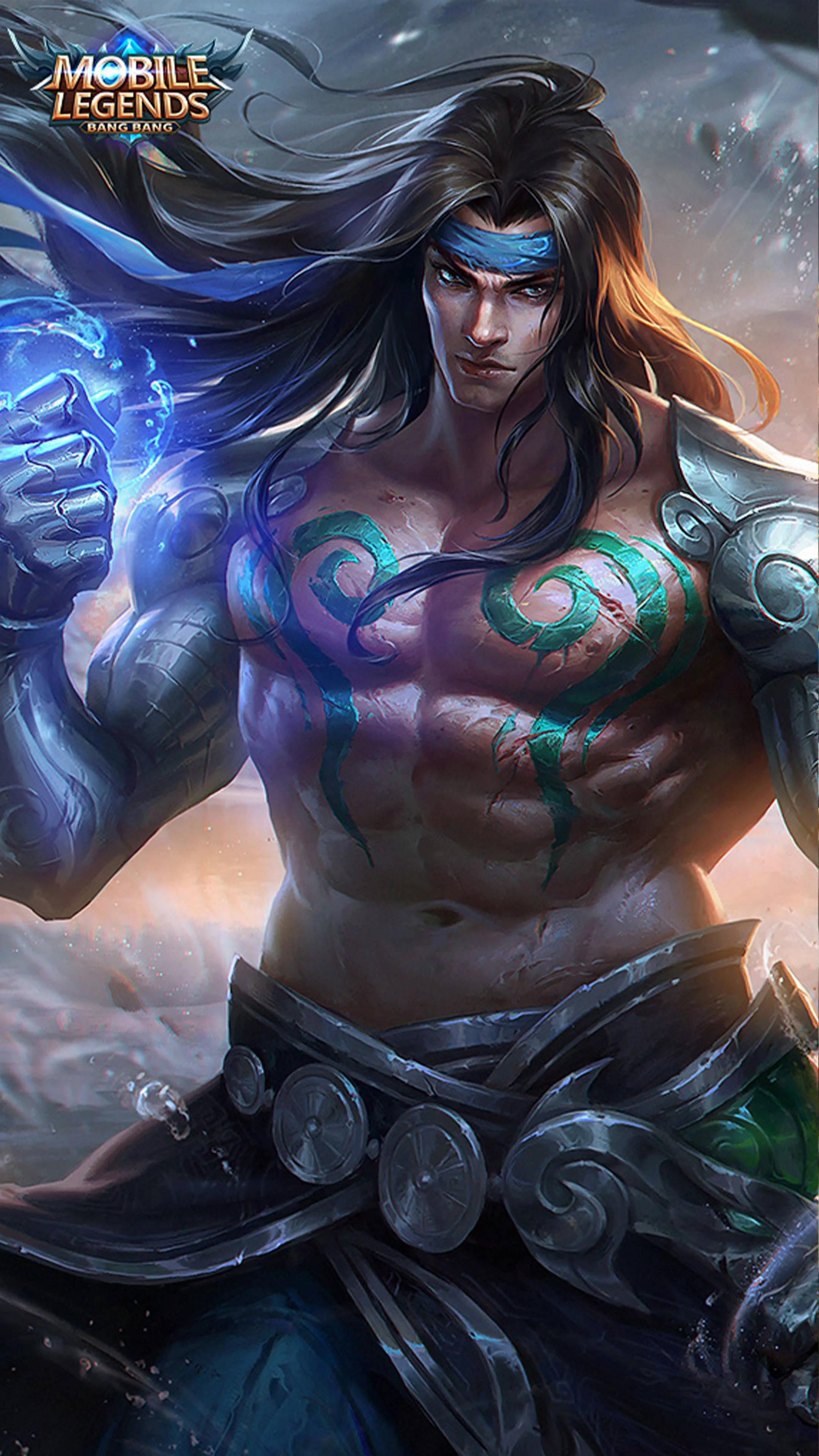Badang With Mobile Legends Logo — 2160x3840 wallpaper