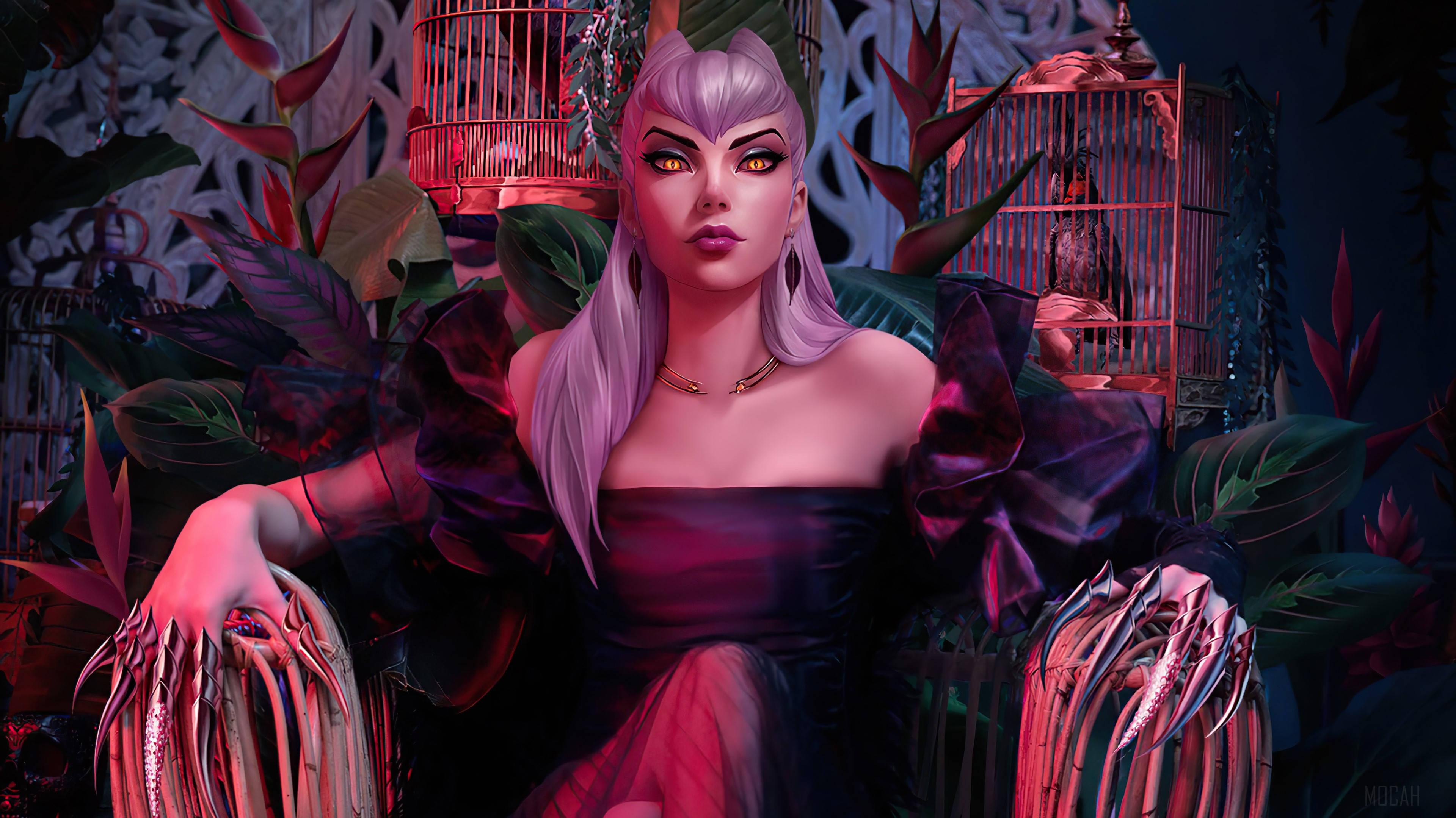 Baddie KDA Evelynn — 3840x2160 wallpaper