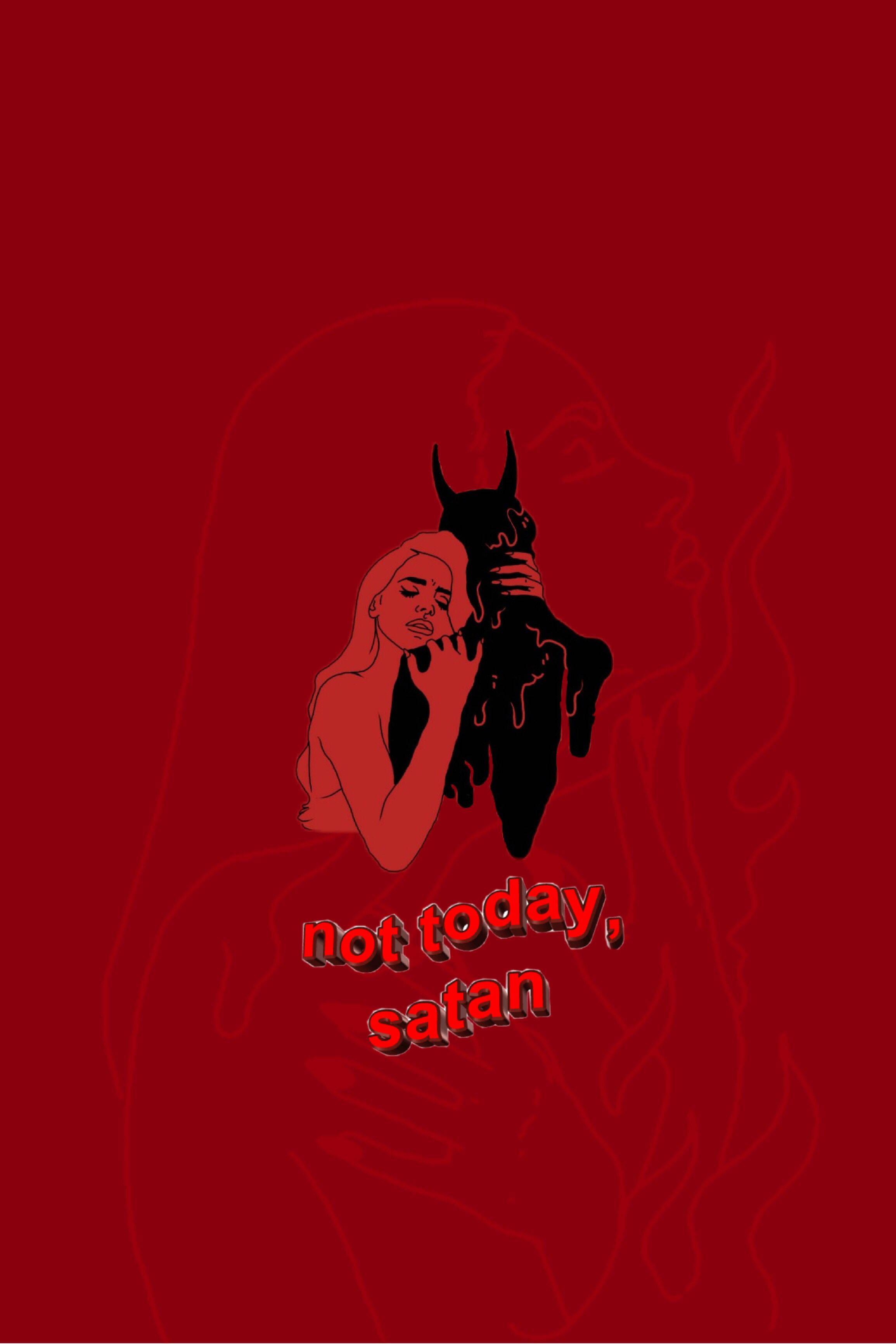 Baddie Red Satan — 2310x3464 wallpaper