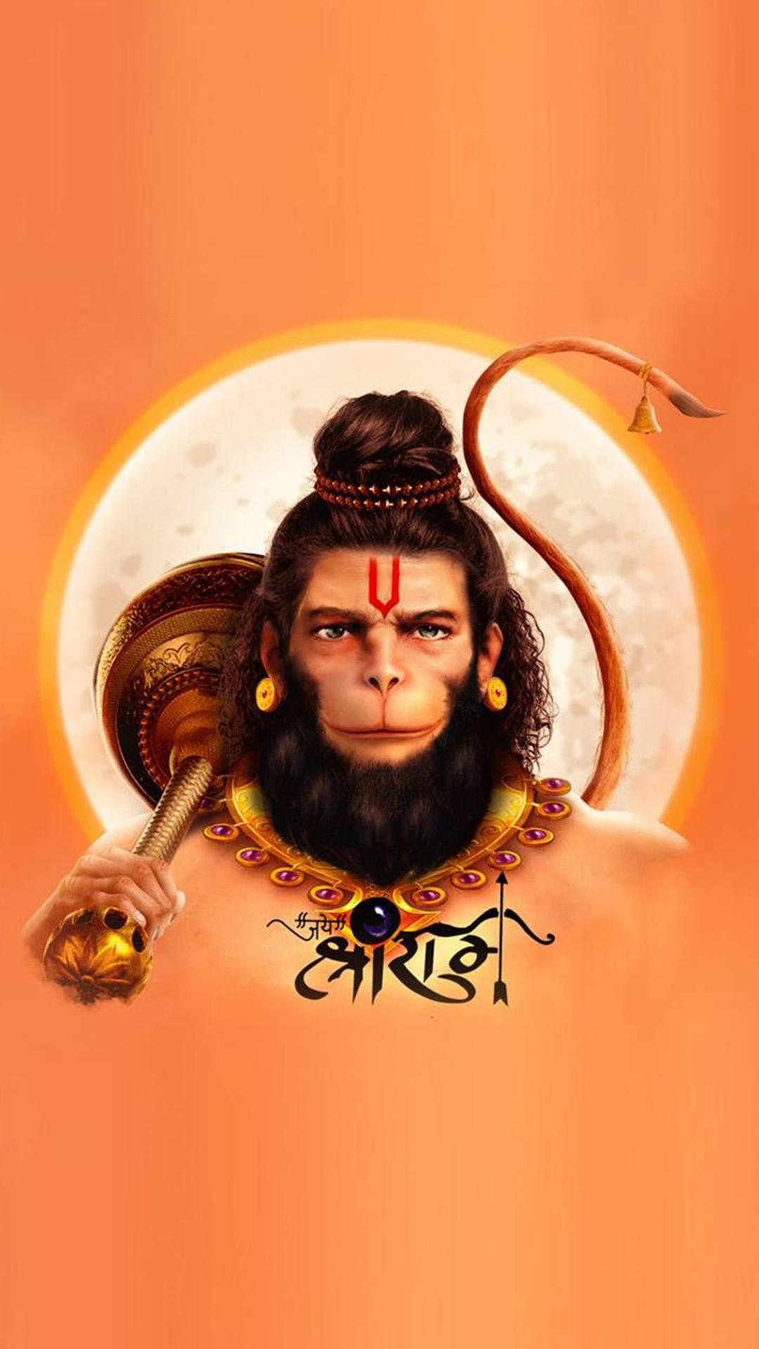 Bajrang Dal Orange HD Portrait — 1080x1920 wallpaper