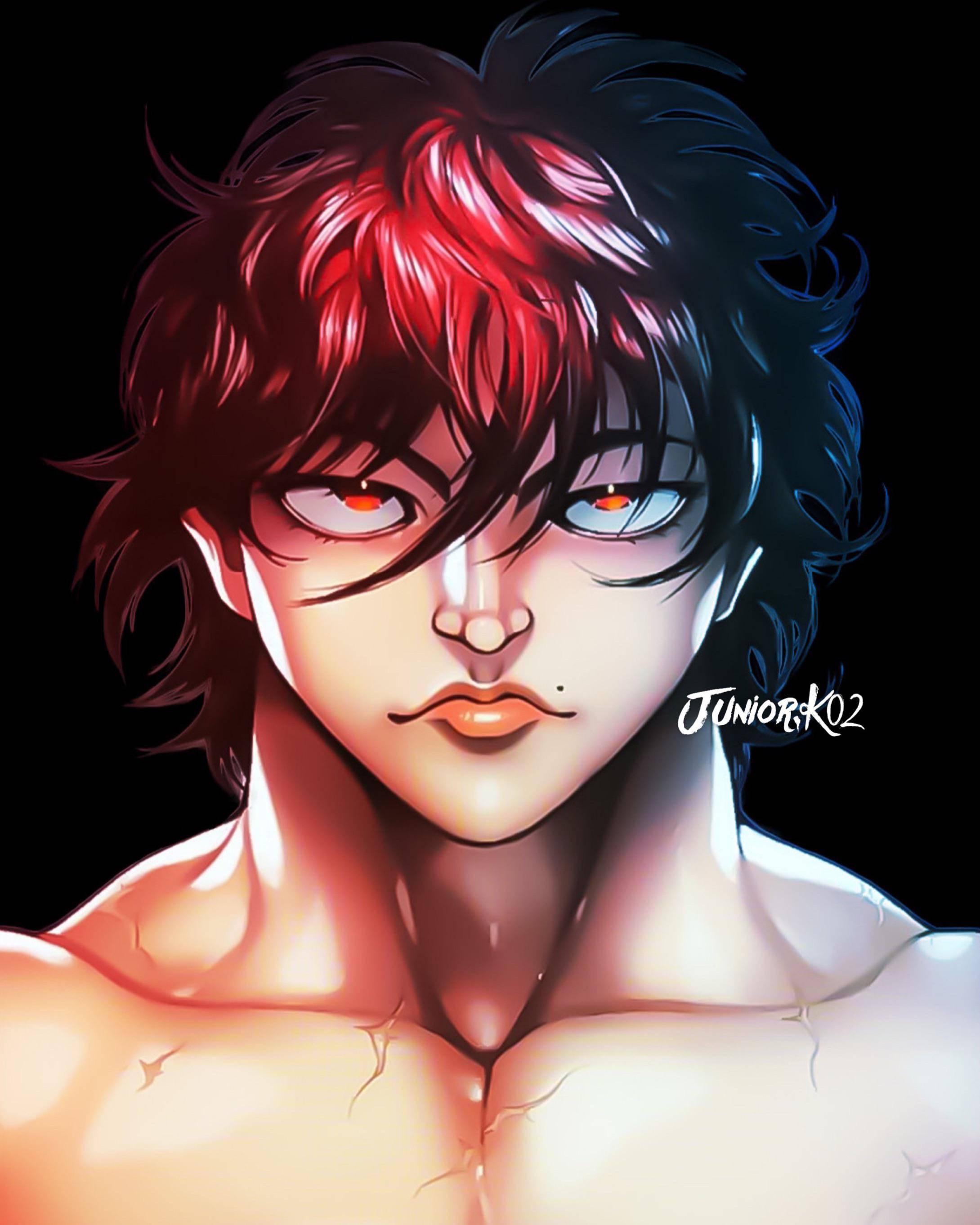Baki Hanma Anime Portrait — 2179x2724 wallpaper