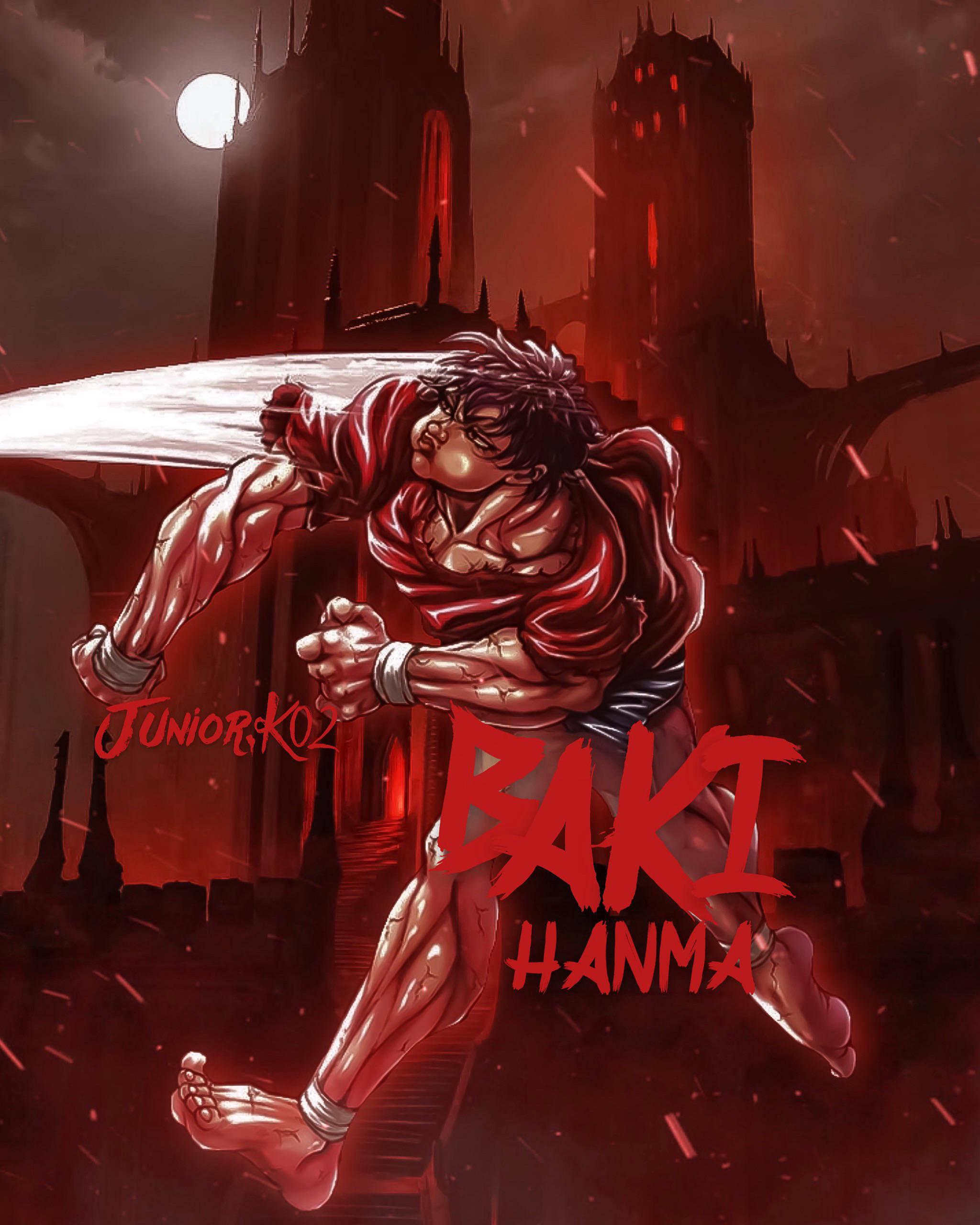 Baki Hanma Anime Poster — 2048x2560 wallpaper