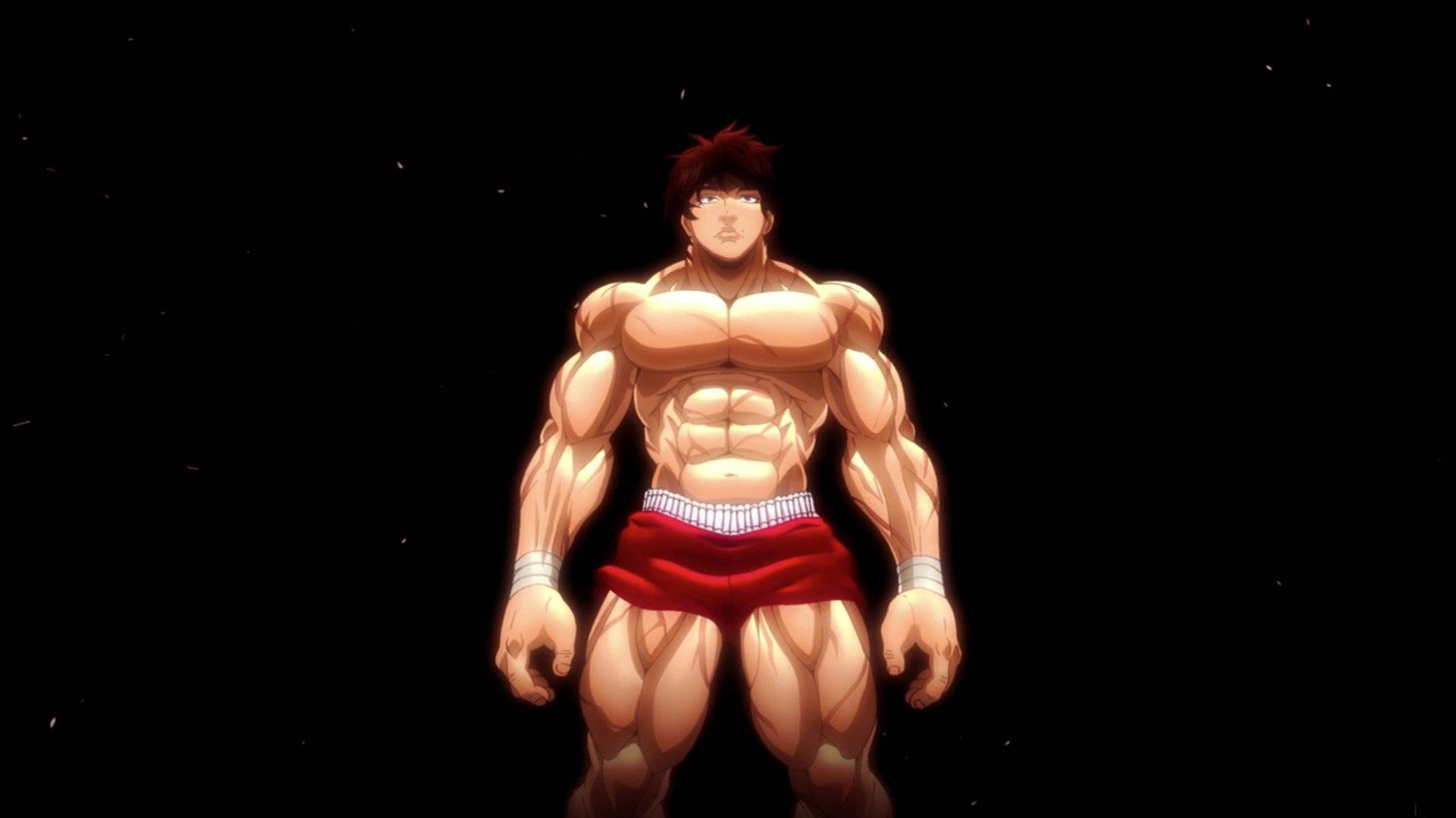 Baki Hanma In Black Background — 1920x1080 wallpaper