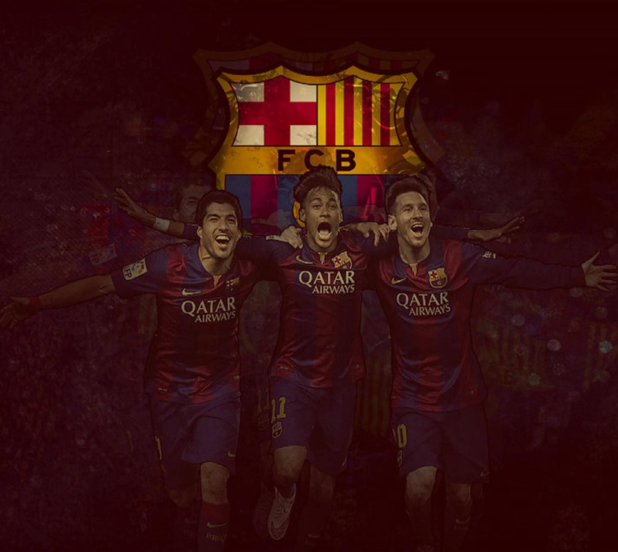 Barcelona FC Team — 2147x1920 wallpaper