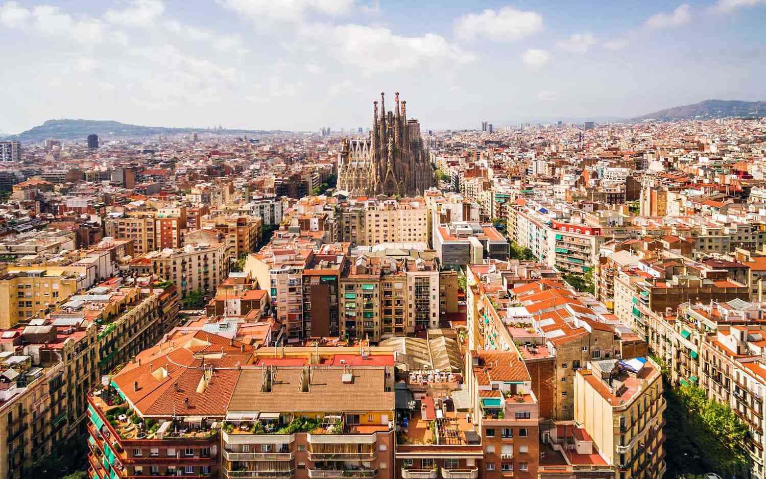 Barcelona's Mediterranean Vista — 1500x938 wallpaper