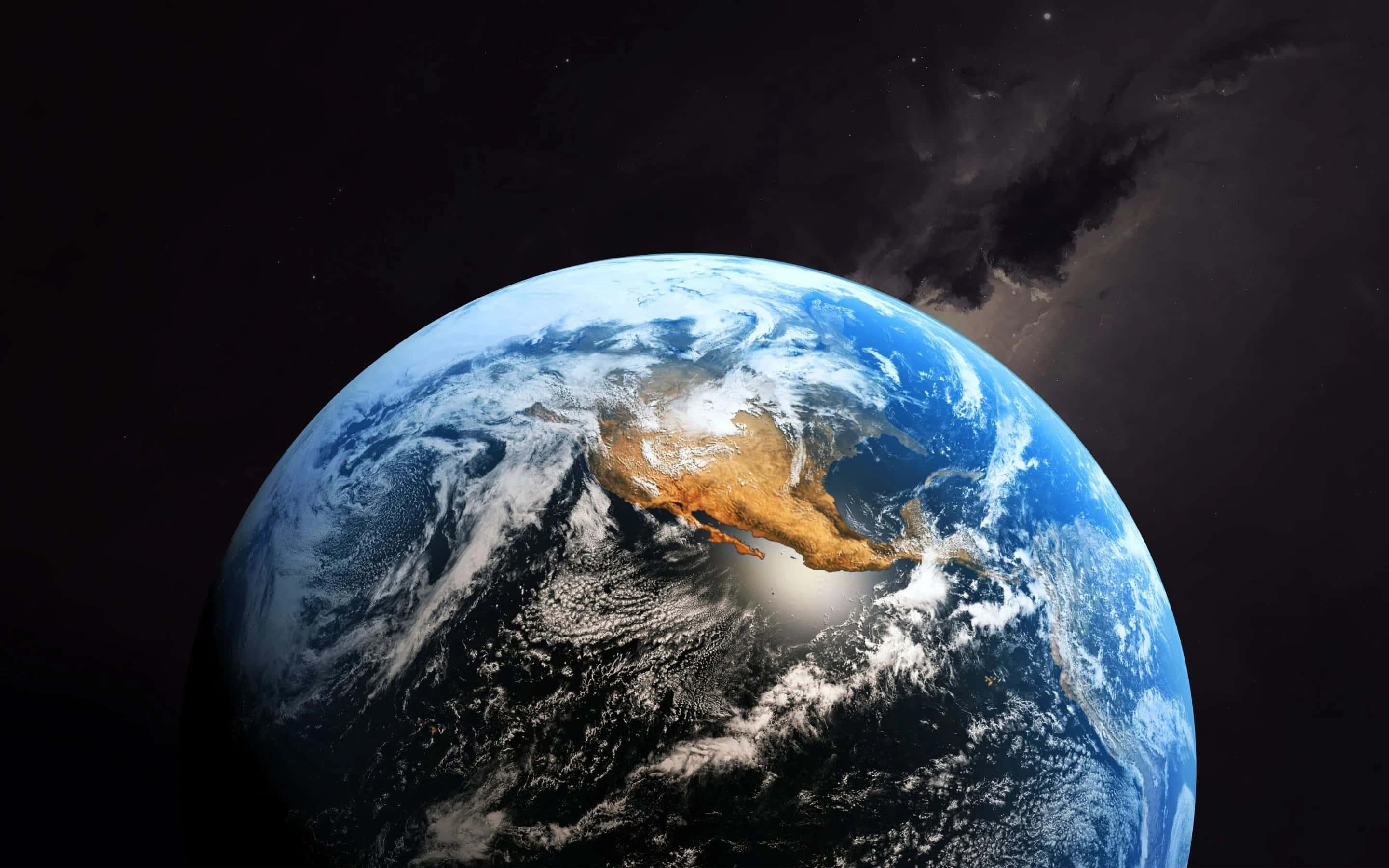 Barren Land Areas In Earth Background — 2880x1800 wallpaper