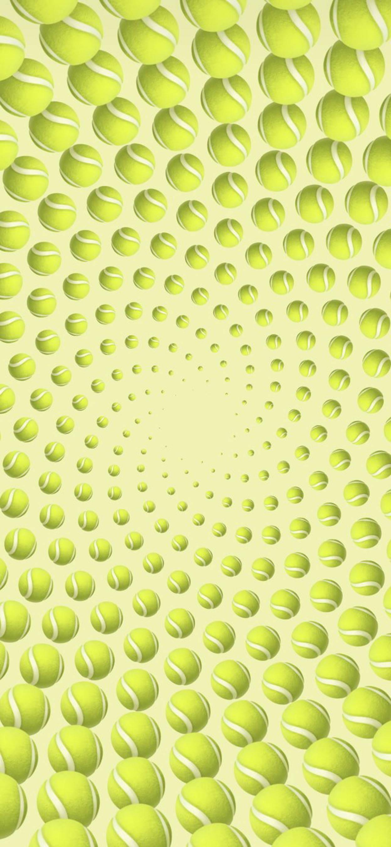 Baseballs Pattern Ios 16 — 1248x2699 wallpaper