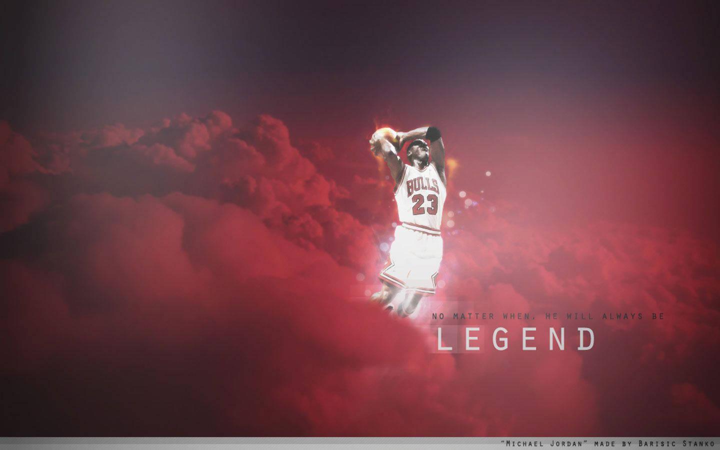 Basketball Legend Michael Jordan — 1440x900 wallpaper
