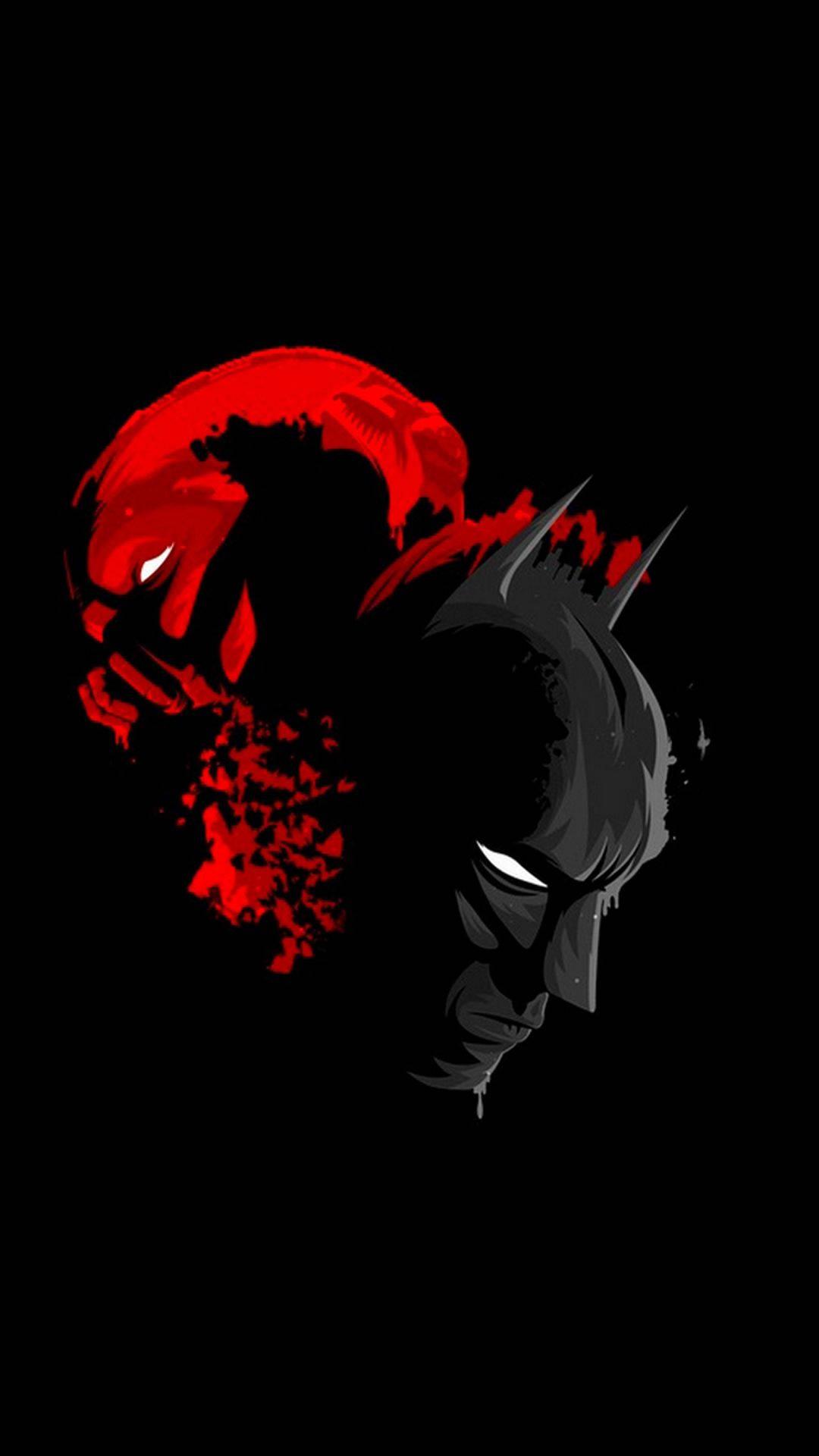 Batman and Bane ready for battle — 1080x1920 wallpaper
