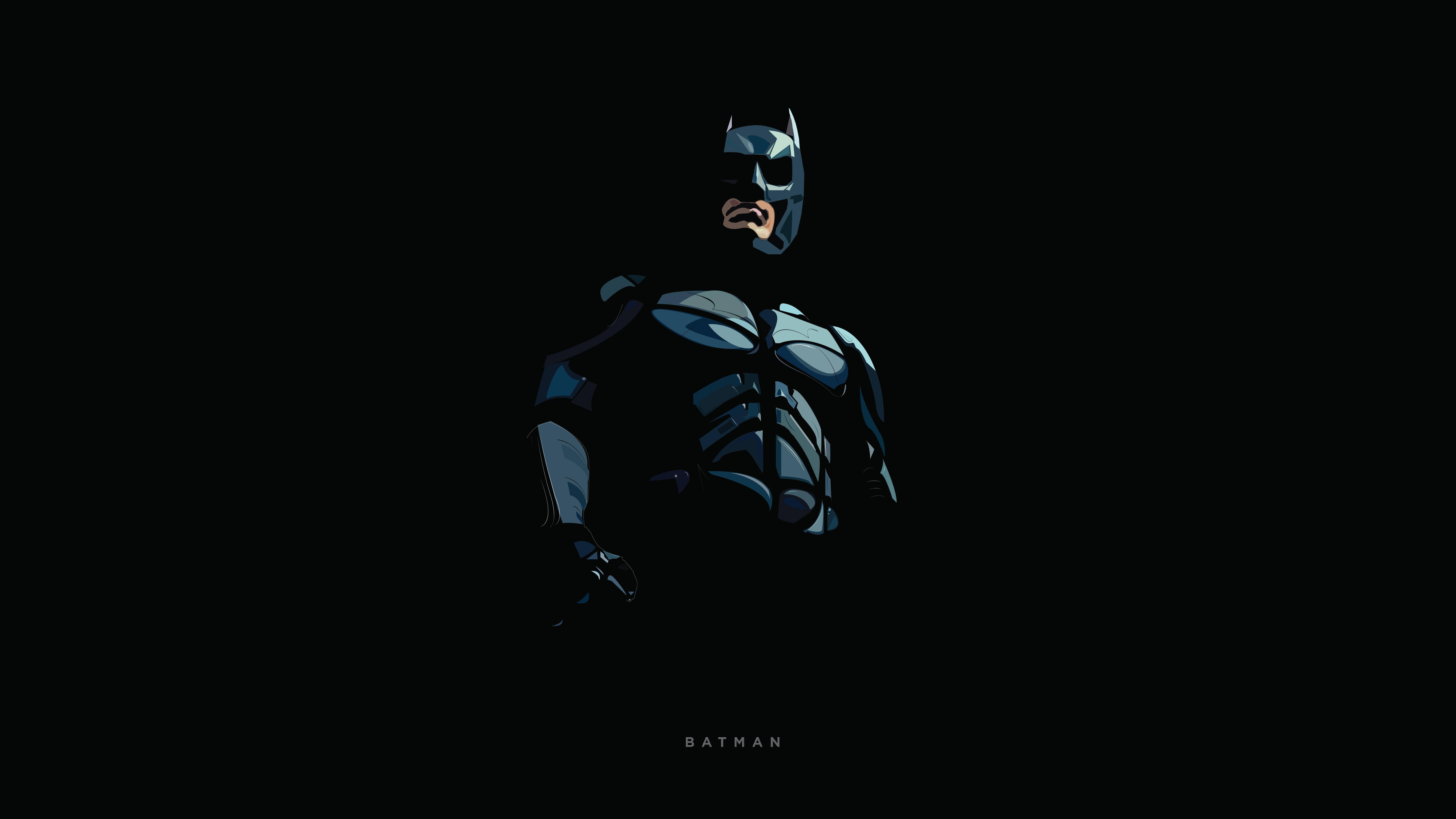 Batman Artistic digital Portrait 4K — 7680x4320 wallpaper