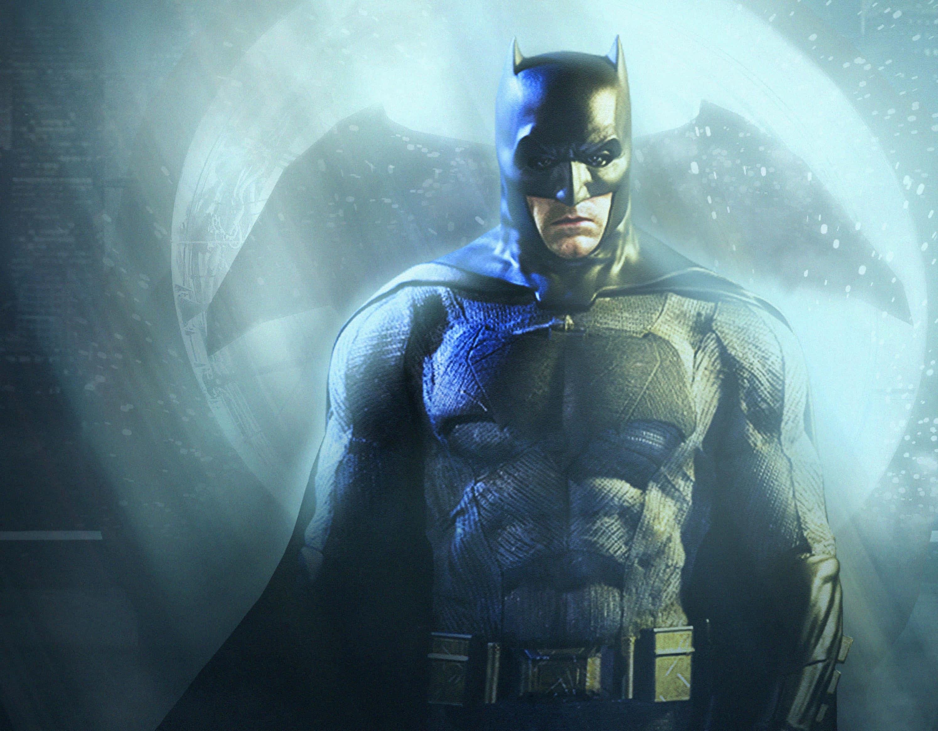 Batman Batman Logo Under The Rain Picture — 2989x2331 wallpaper