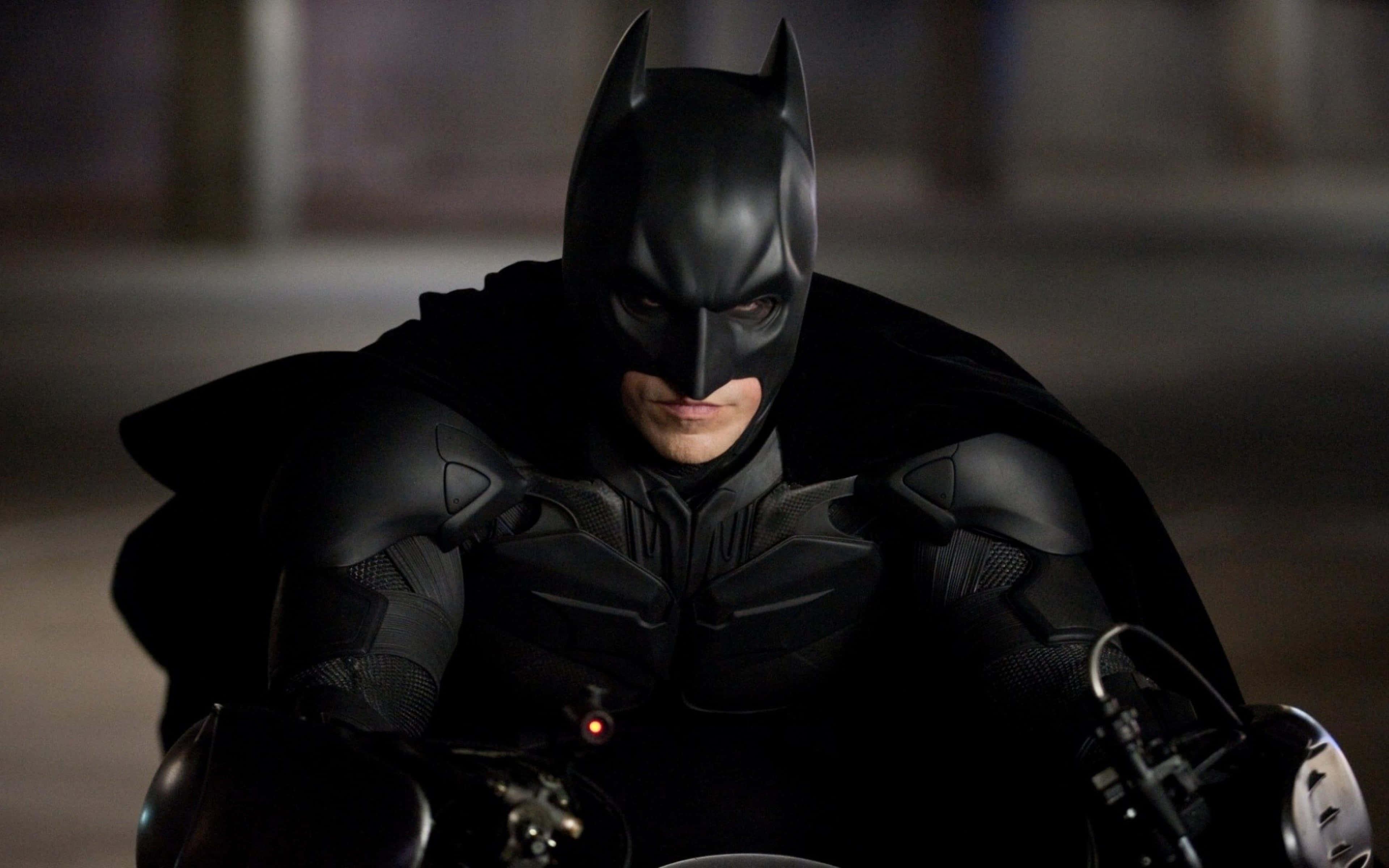 Batman Christian Bale In Costume Picture — 3840x2400 wallpaper
