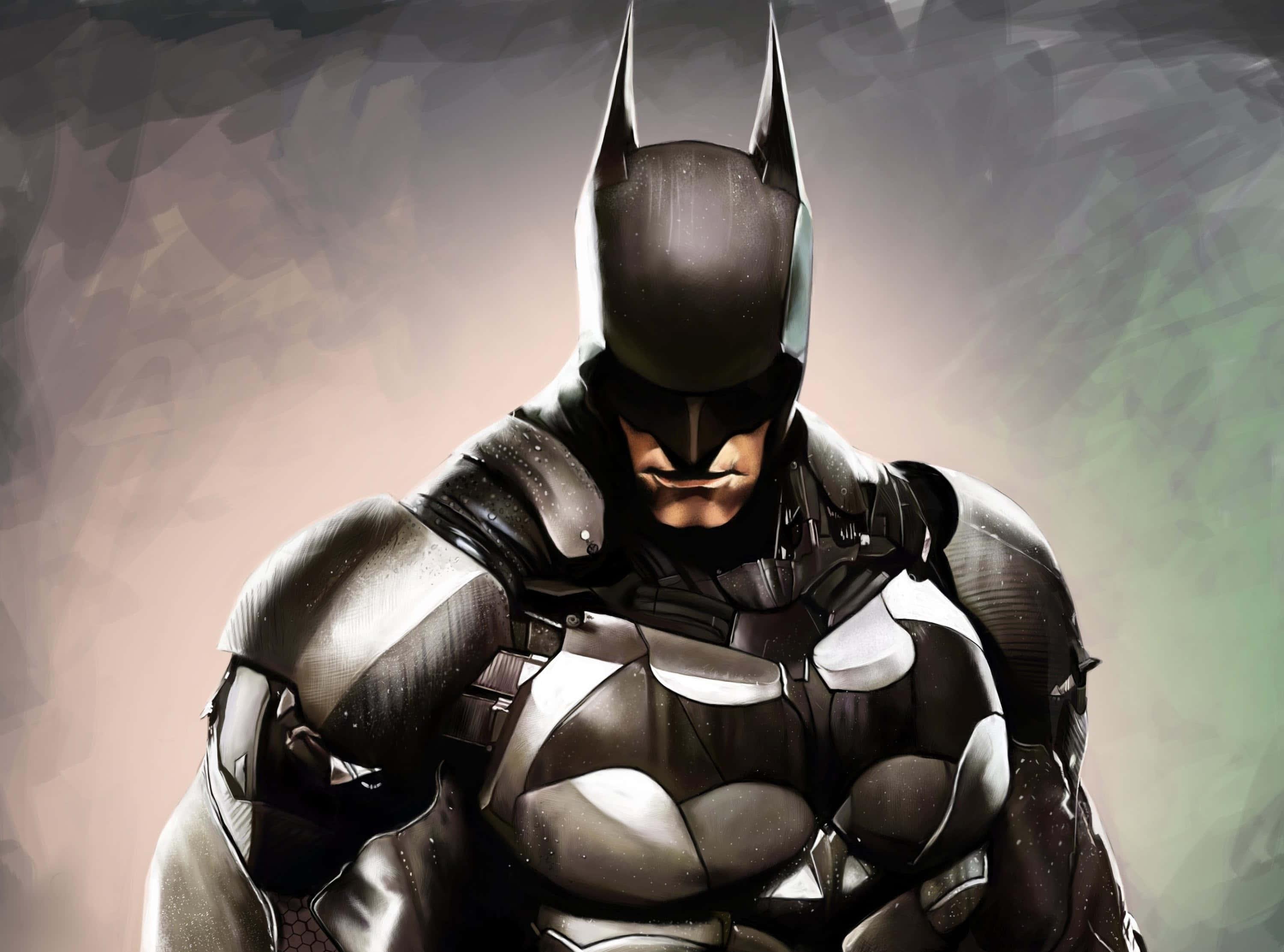 Batman Dark Aesthetic Digital Painting Picture — 3000x2226 wallpaper