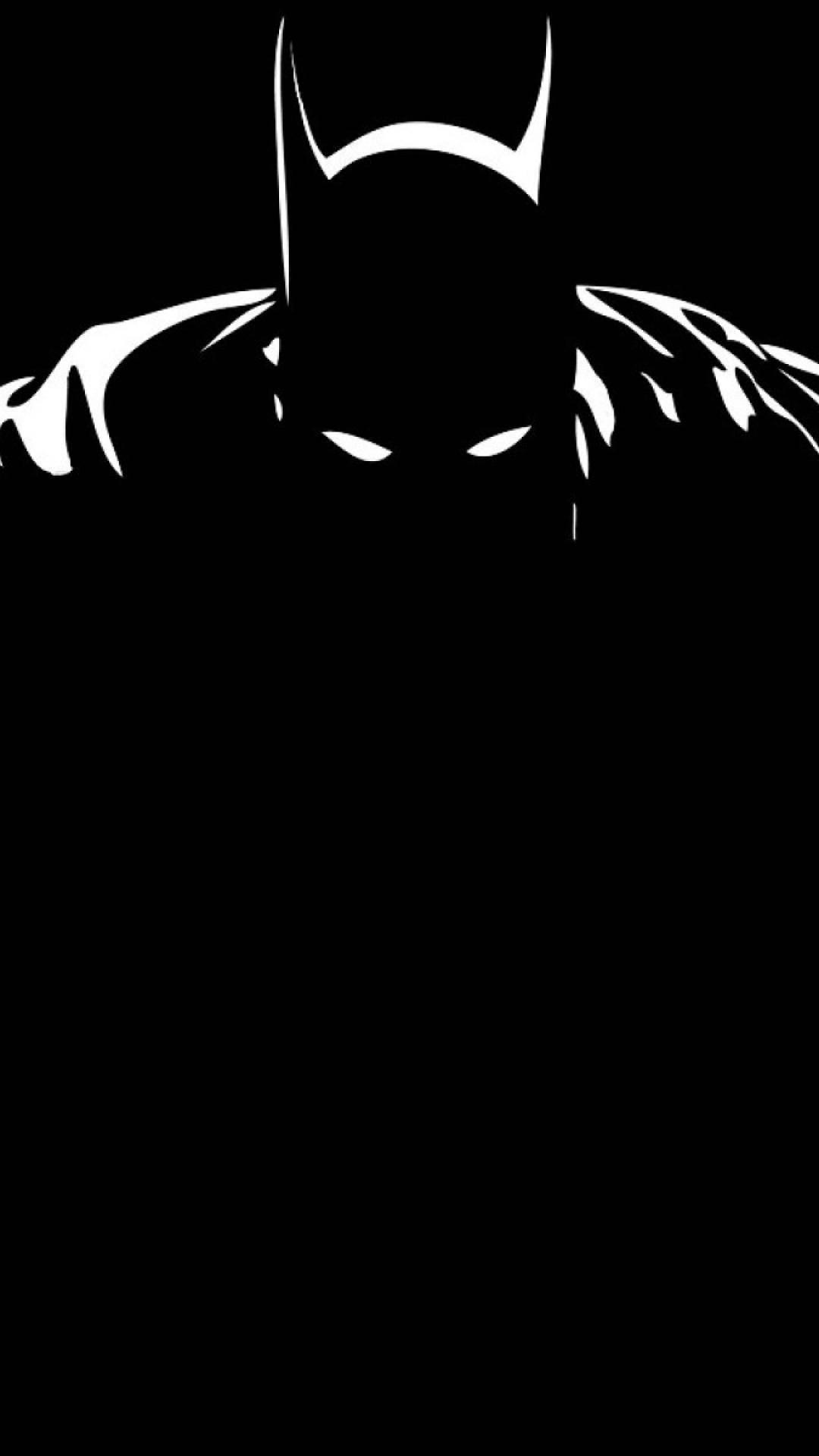 Batman Minimalist Art — 1080x1920 wallpaper