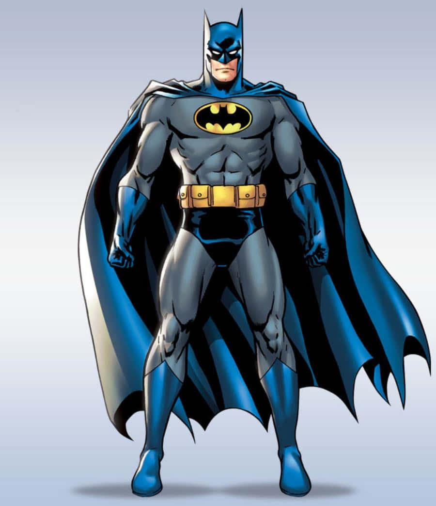 Batman Retro Comic Book Art Picture — 900x1043 wallpaper