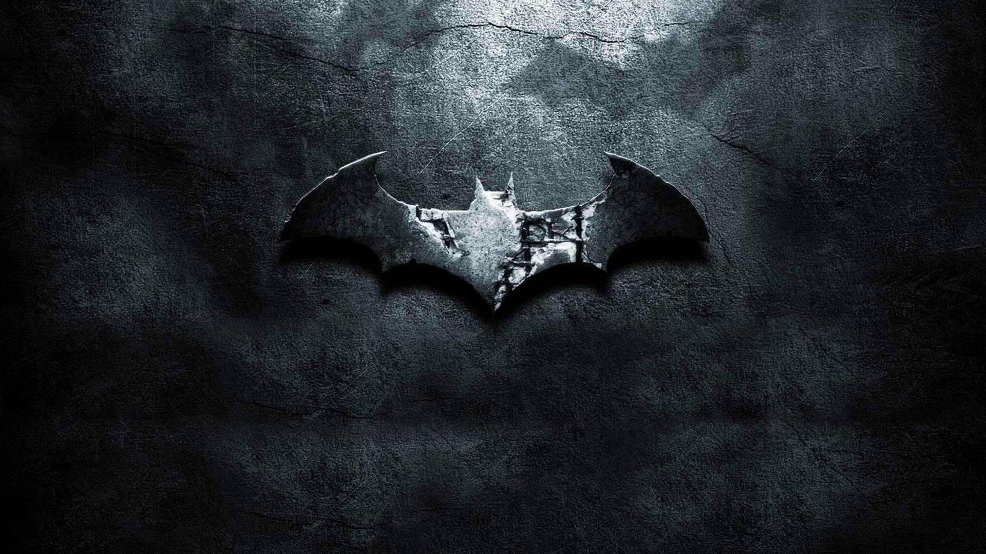 Batman Symbol Hard Stone — 1920x1080 wallpaper