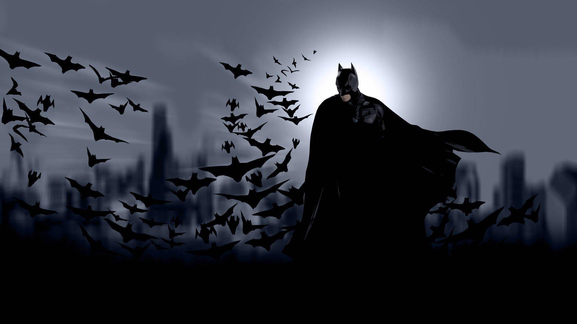 Batman- The Dark Knight strikes Gotham City — 1920x1080 wallpaper