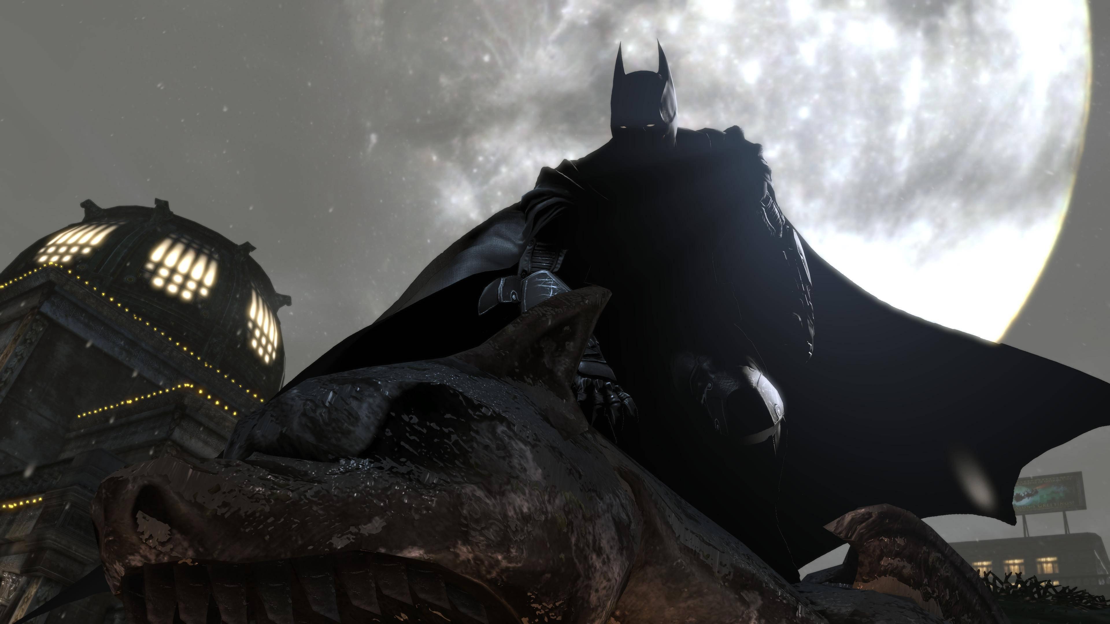 Batman Vanquishing An Enemy 4K — 3840x2160 wallpaper