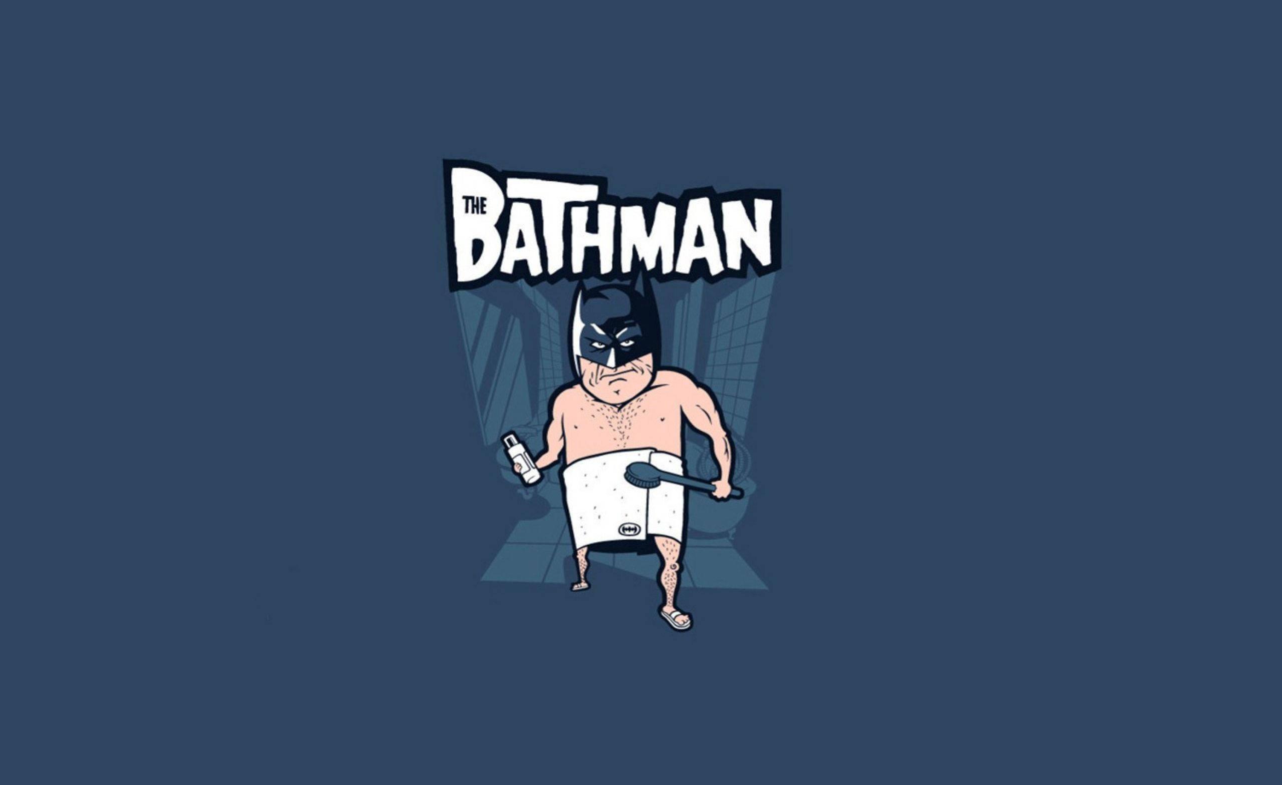 Batman with an Unexpected Twist — 2560x1568 wallpaper