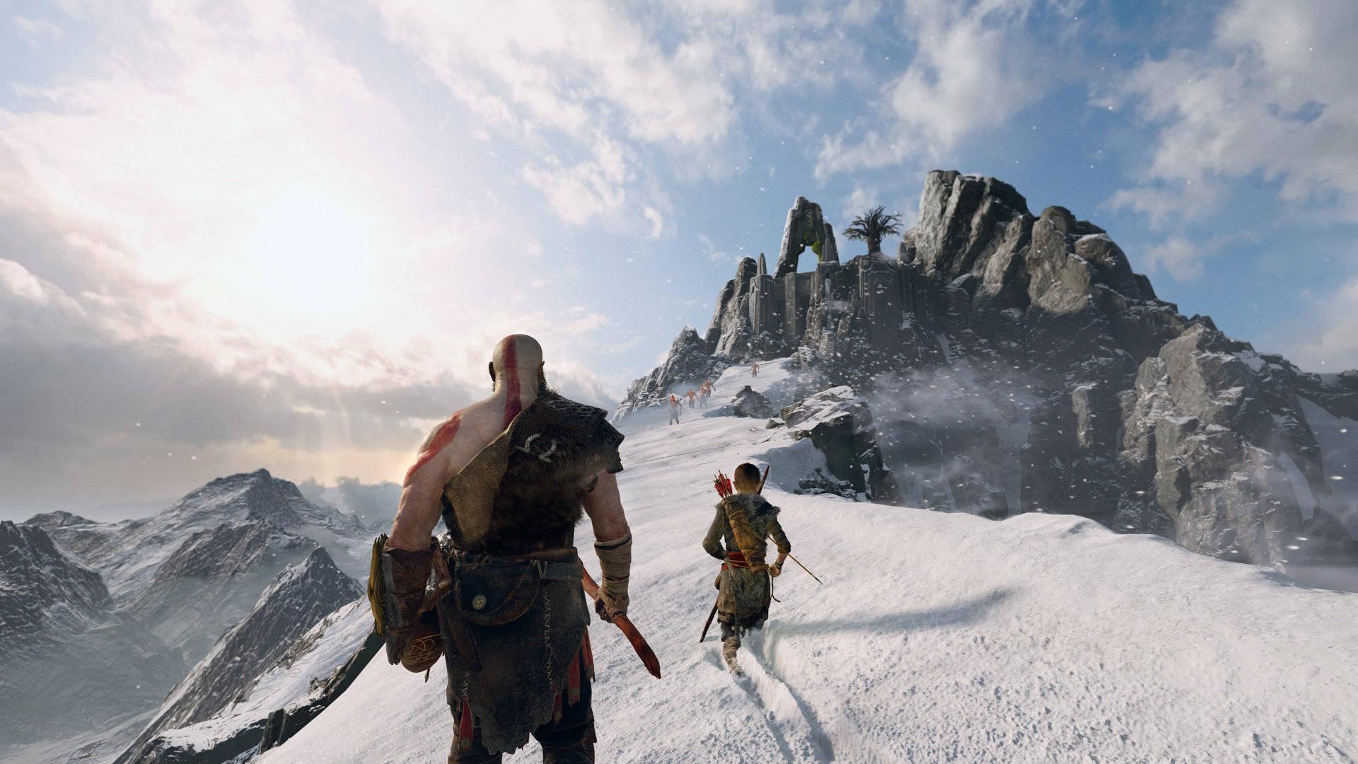 Battling the gods together — 1920x1080 wallpaper