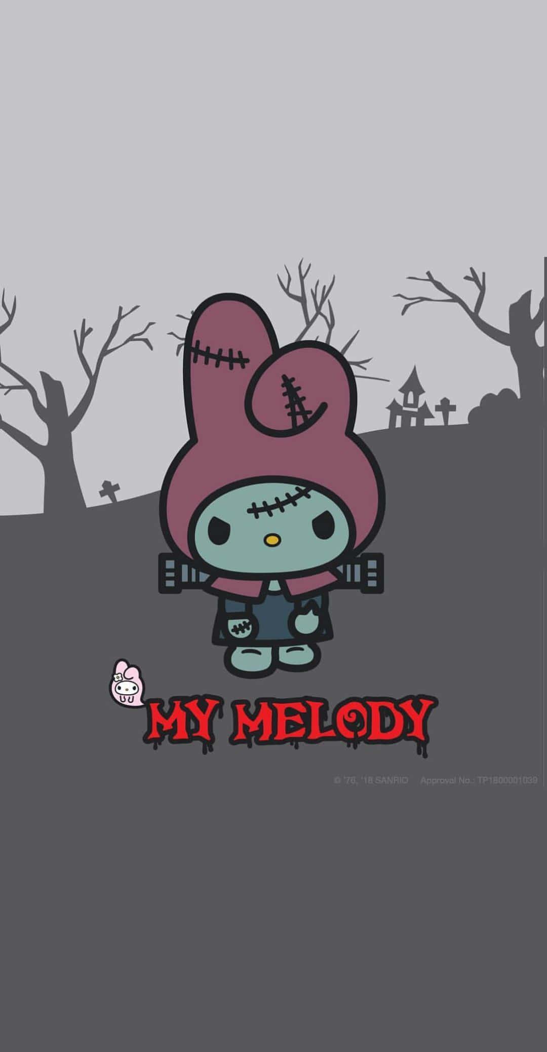 Be as sweet as My Melody with this adorable wallpaper! — 1080x2076 wallpaper