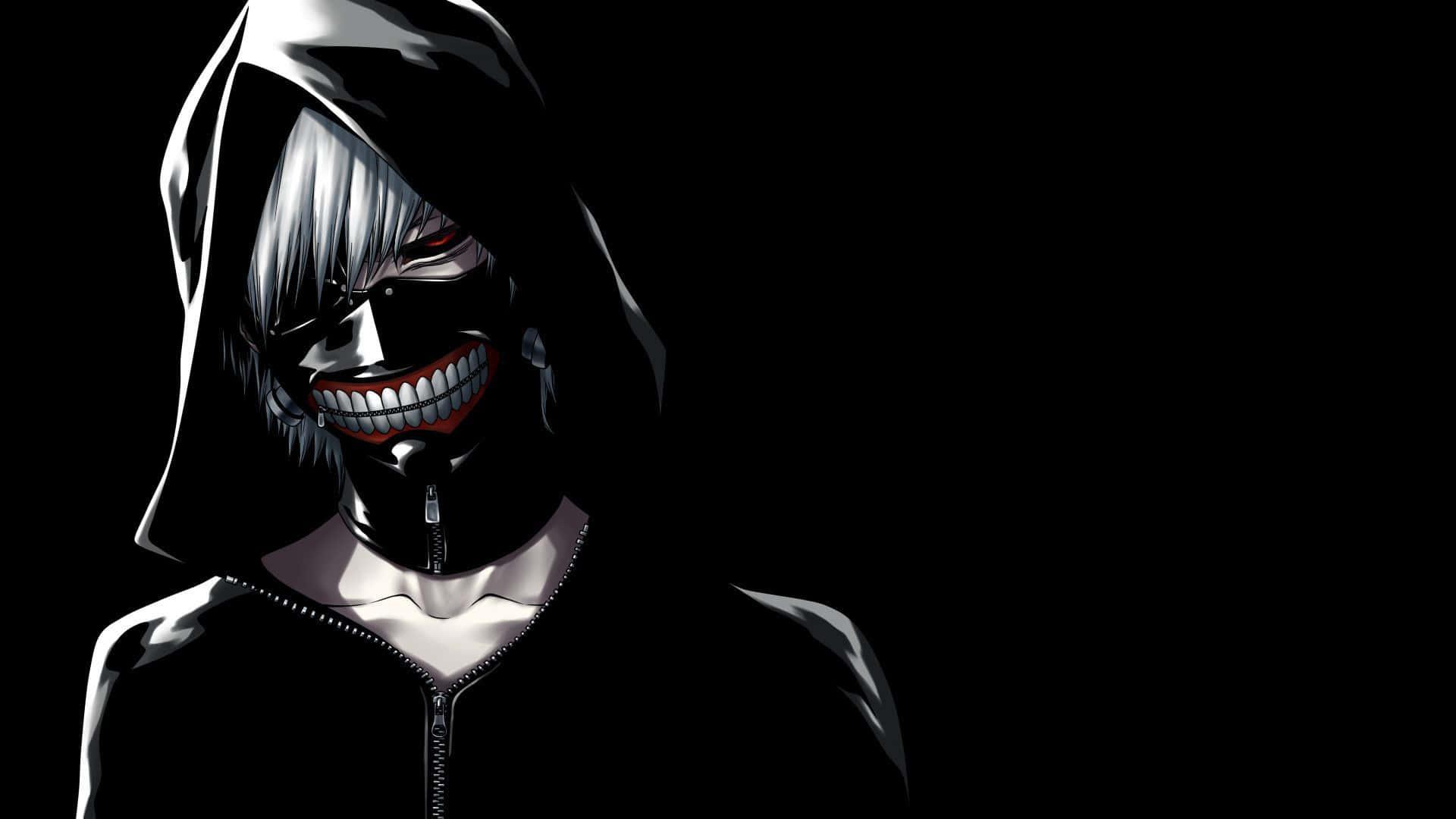 Be brave and strong, like Kaneki from Tokyo Ghoul — 1920x1080 wallpaper