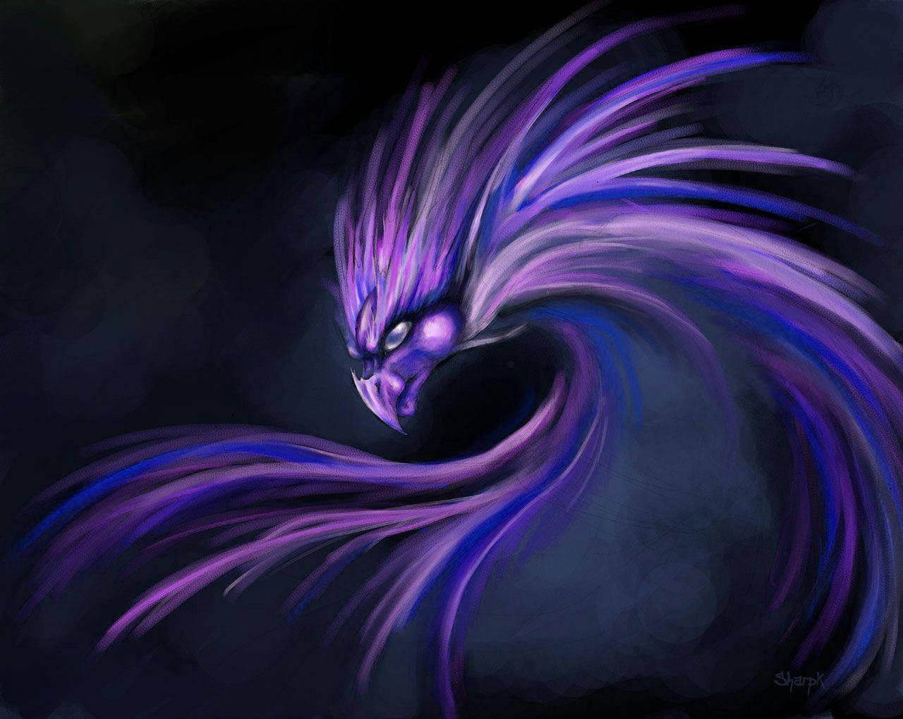 Be cool and mysterious like a Raven — 1280x1020 wallpaper