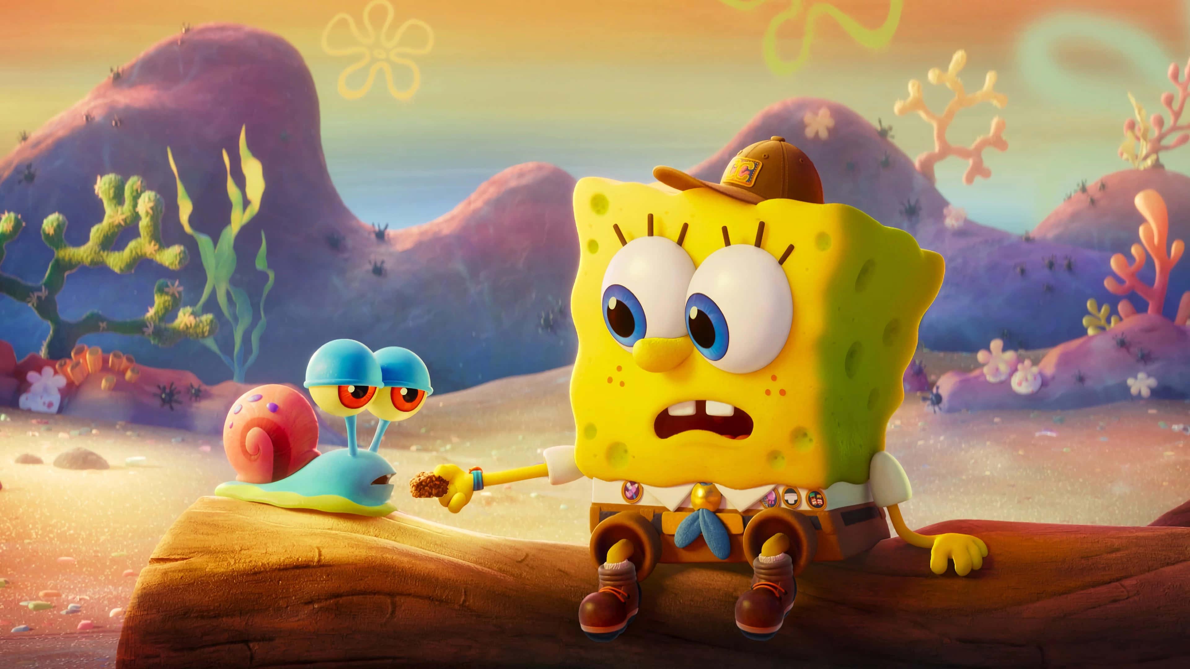Be Spongebob's friend! — 3840x2160 wallpaper
