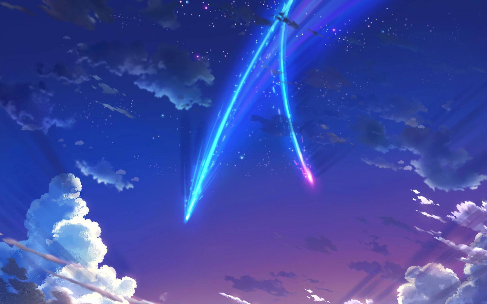 Be Yourself: Let Your Name Shine as Brightly as This Comet! — 1920x1200 wallpaper