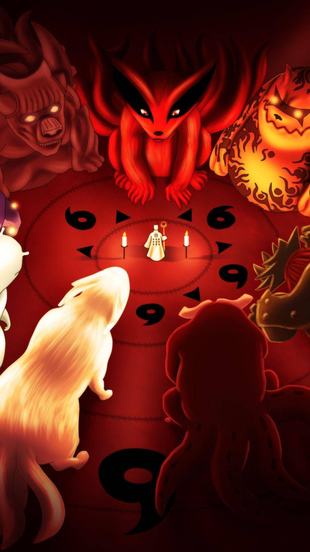 Beasts Art Naruto Phone — 1080x1920 wallpaper