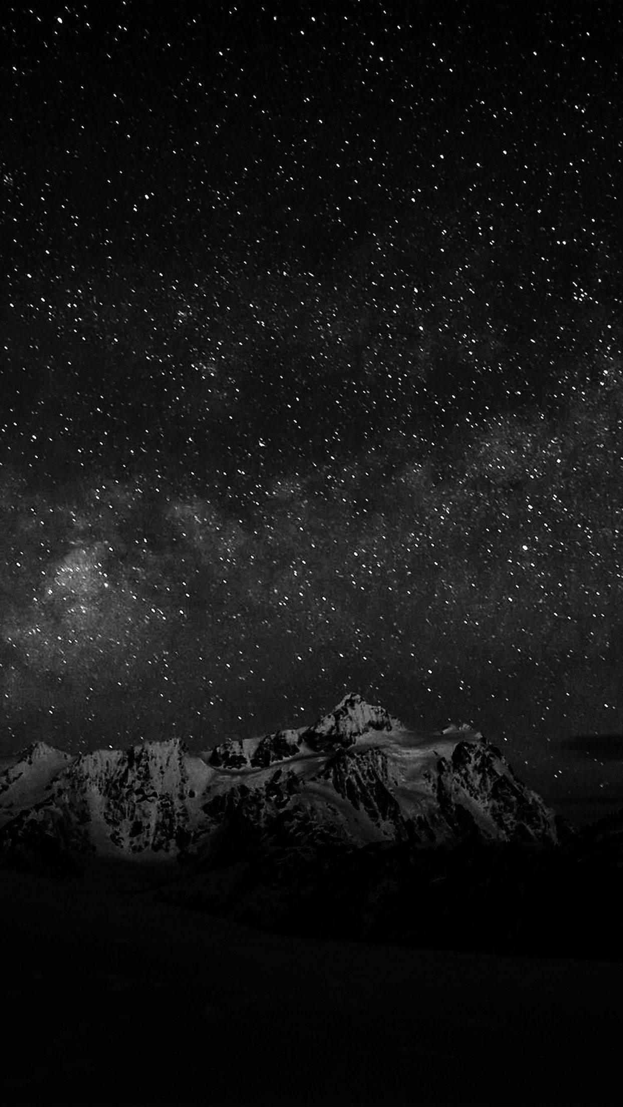 Beatiful Starry Night View Over Android — 1242x2208 wallpaper