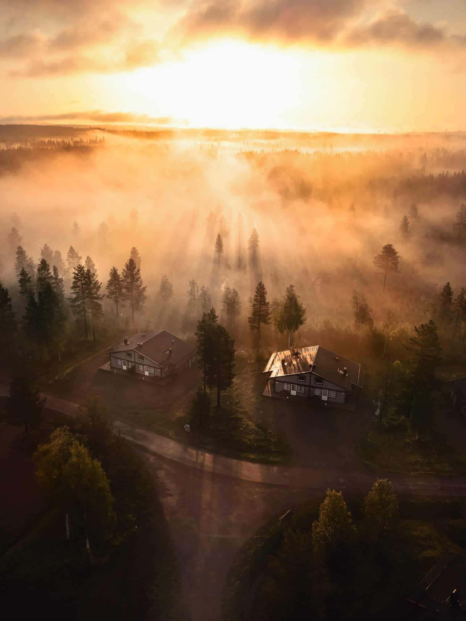 Beautiful Foggy Valley During Sunrise Picture — 1510x2015 wallpaper