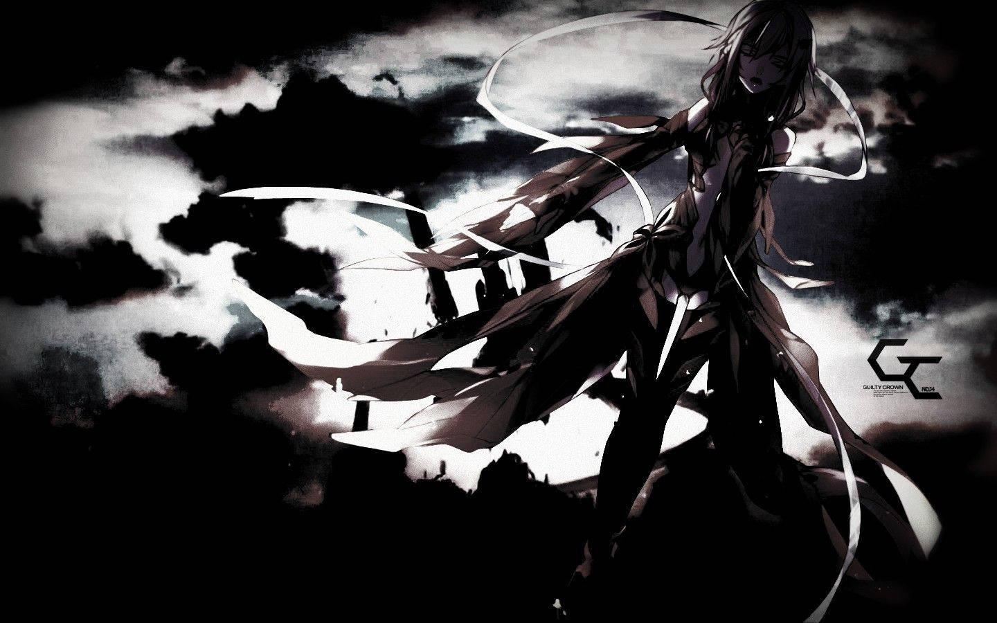 Beautiful Girl Dark Anime — 1440x900 wallpaper