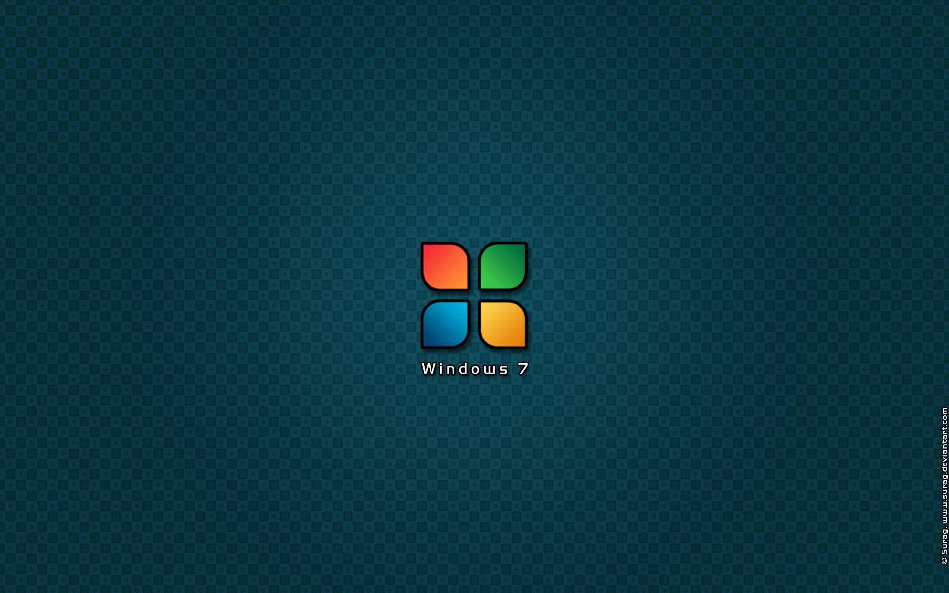 Beautiful Minimalistic Windows 7 Screen — 1920x1200 wallpaper