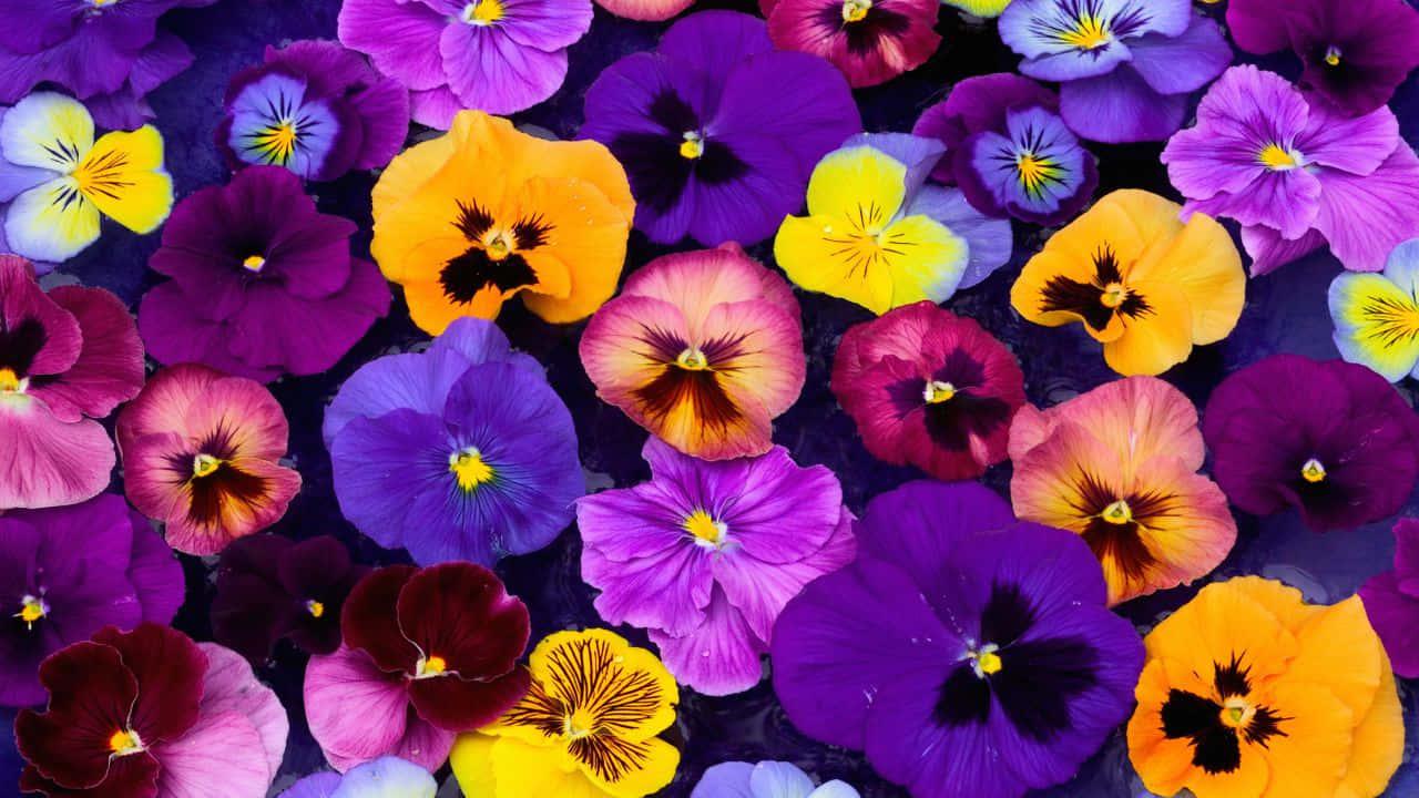 Beautiful Pansies Picture — 1280x720 wallpaper