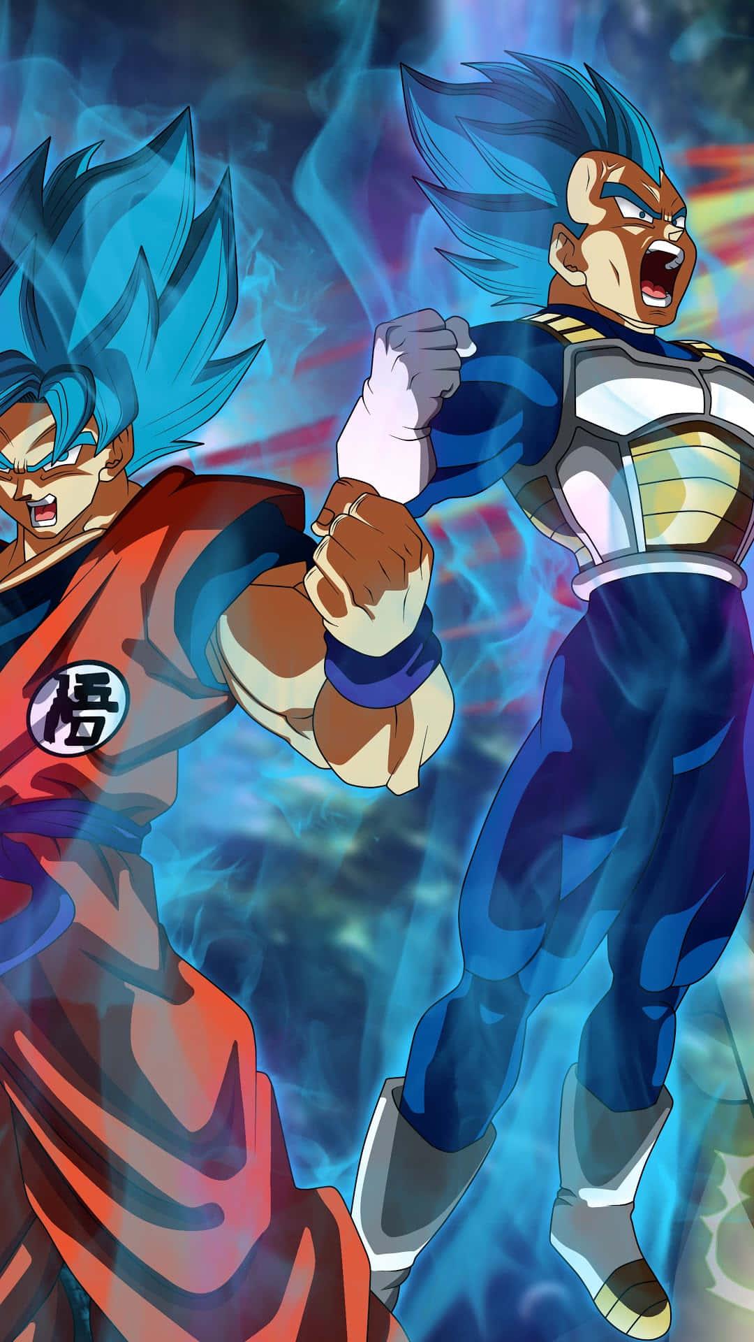 Become a Super Saiyan with Vegeta! — 1080x1920 wallpaper