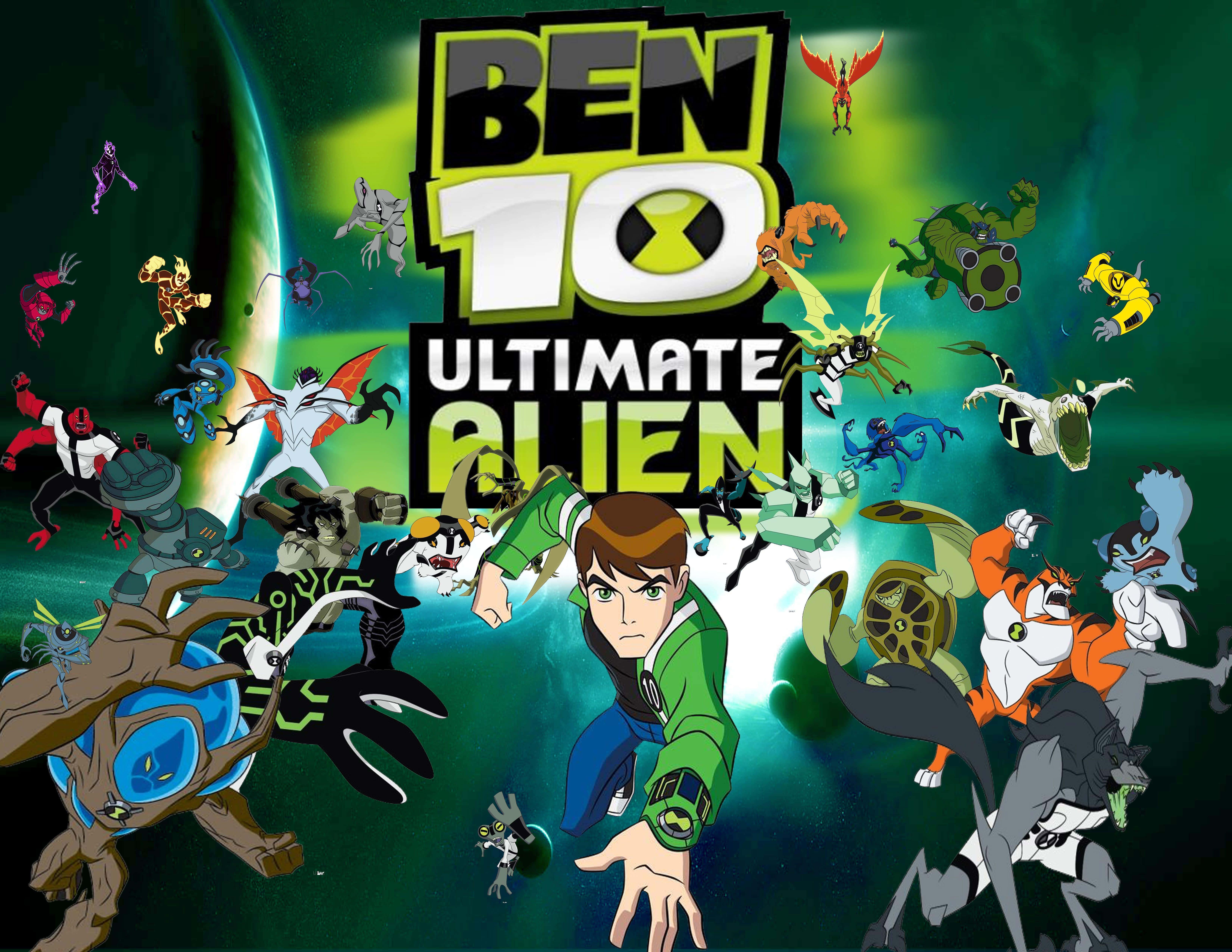 Ben 10 – Unleash The Power of the Omnitrix — 6600x5100 wallpaper