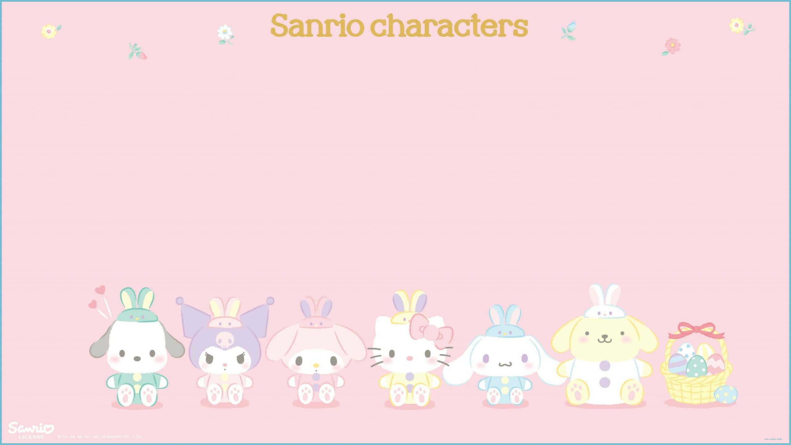 Best Friends Forever - Hello Kitty & her Sanrio friends — 2560x1440 wallpaper