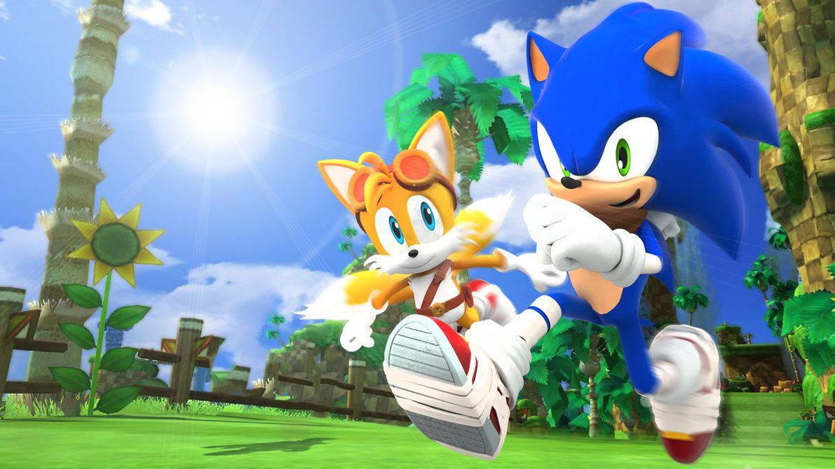 Best Friends, Sonic And Tails — 1191x670 wallpaper
