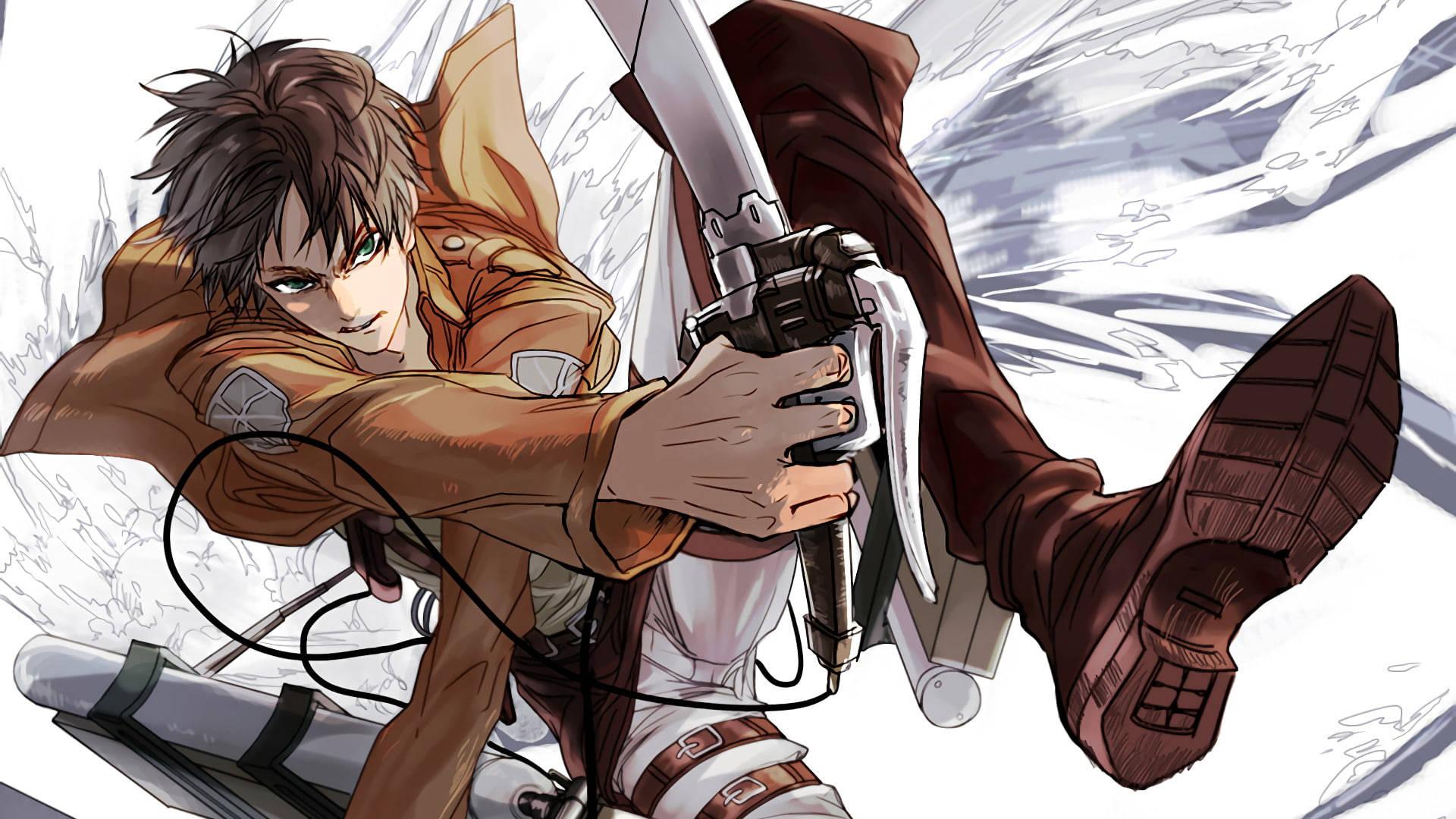 Best Protagonist Eren Yeager — 1920x1080 wallpaper