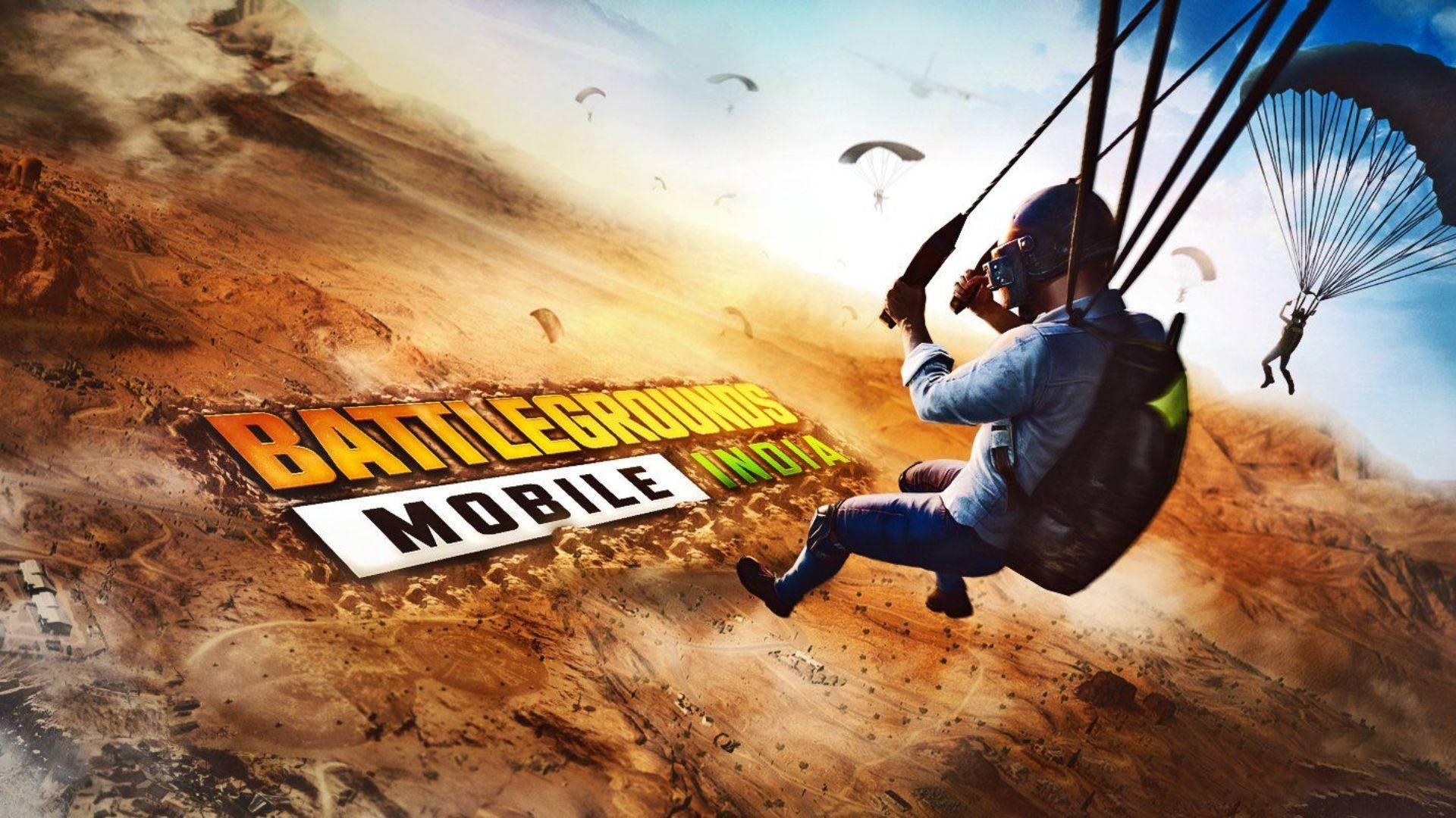 BGMI Parachute Landing — 1920x1080 wallpaper