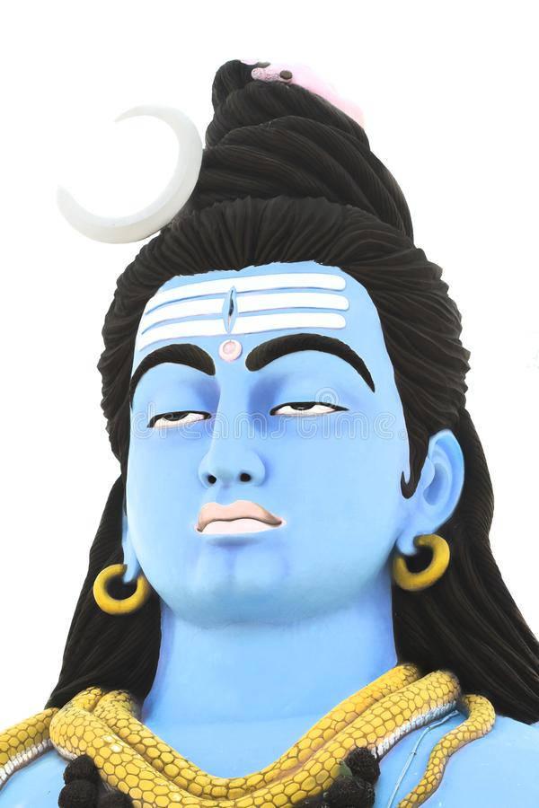 Bhole Baba Blue Face — 600x900 wallpaper