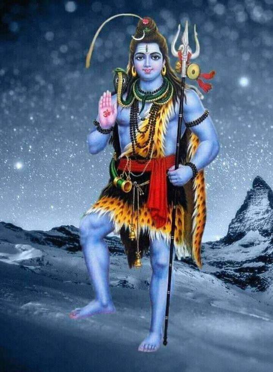 Bhole Baba Frozen Mountain — 564x767 wallpaper