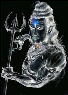 Bholenath In Chalk Art 3D — 230x320 wallpaper