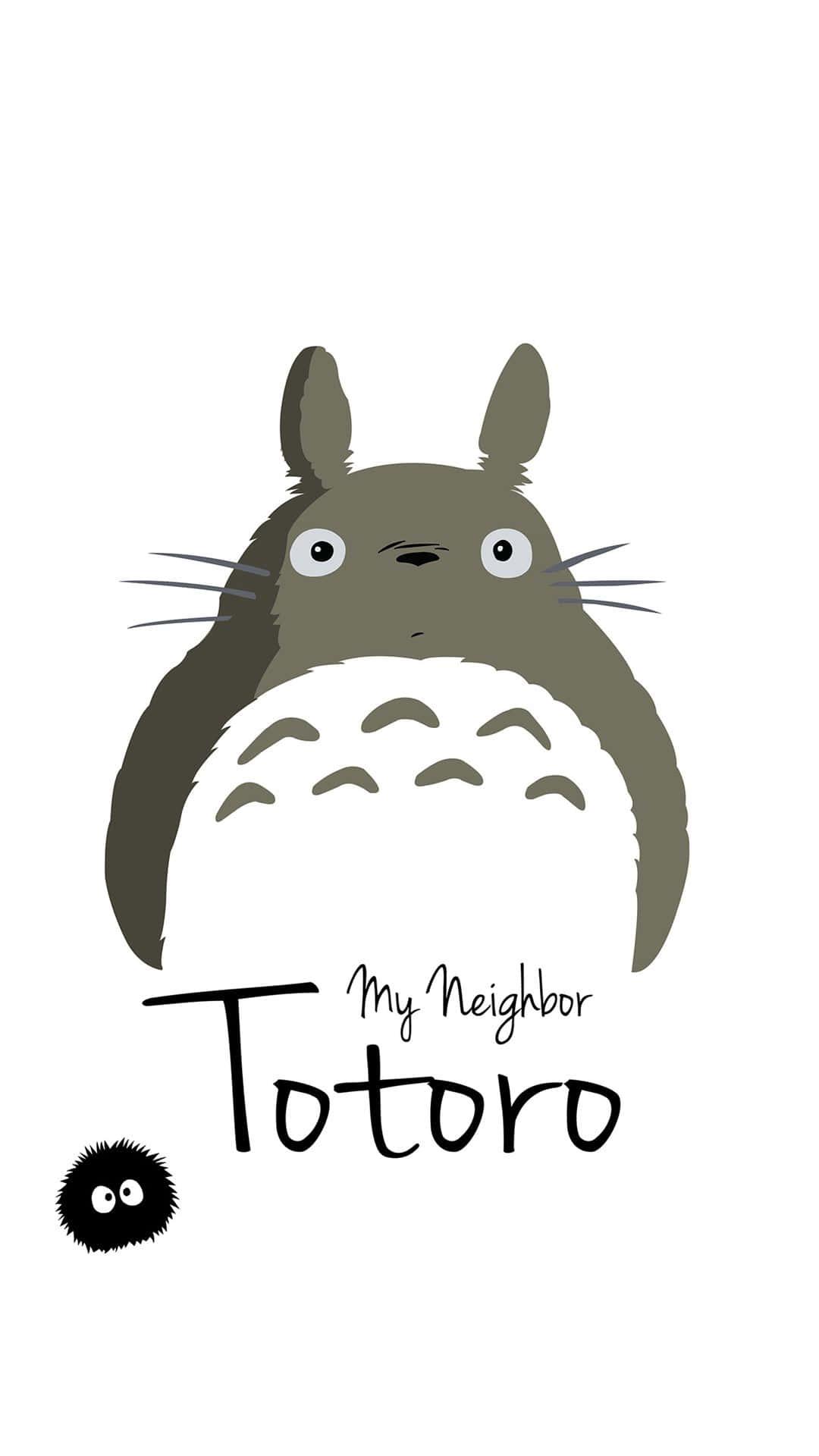 Bite into the Adventure with Totoro — 1080x1920 wallpaper