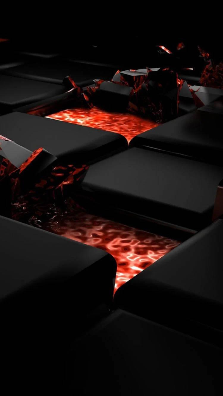 Black And Red iPhone 13 Pro — 750x1334 wallpaper