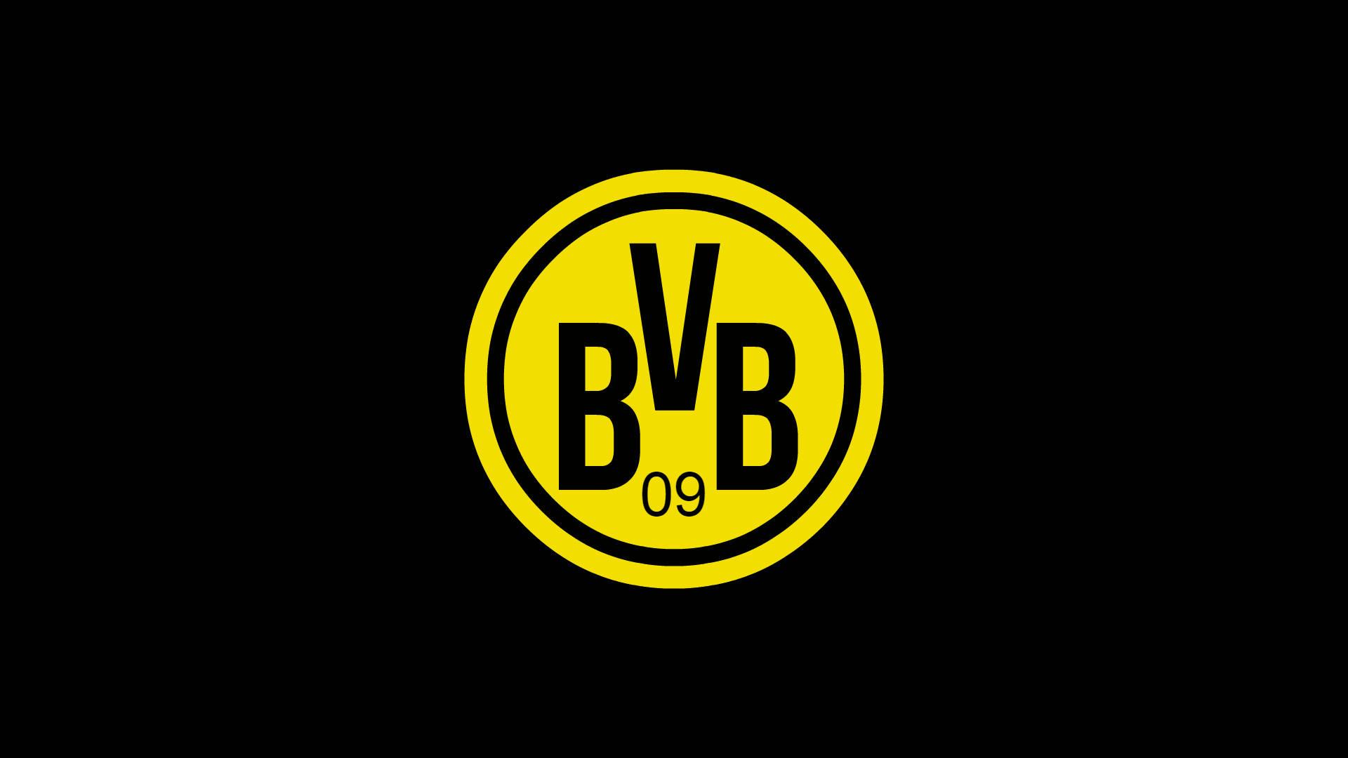Black Borussia Dortmund Logo — 1920x1080 wallpaper