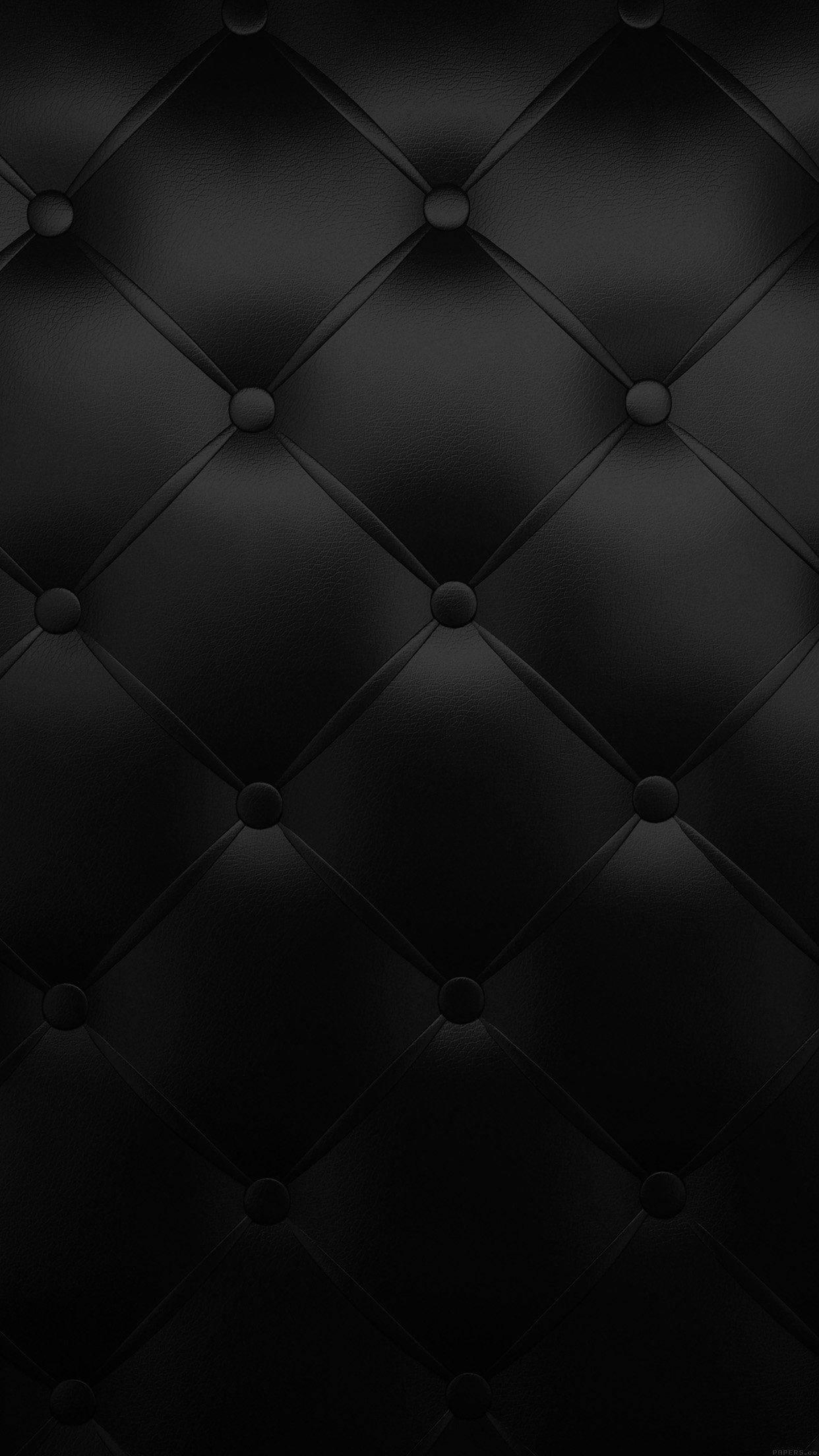 Black Cushioned Cell Phone Art — 1242x2208 wallpaper
