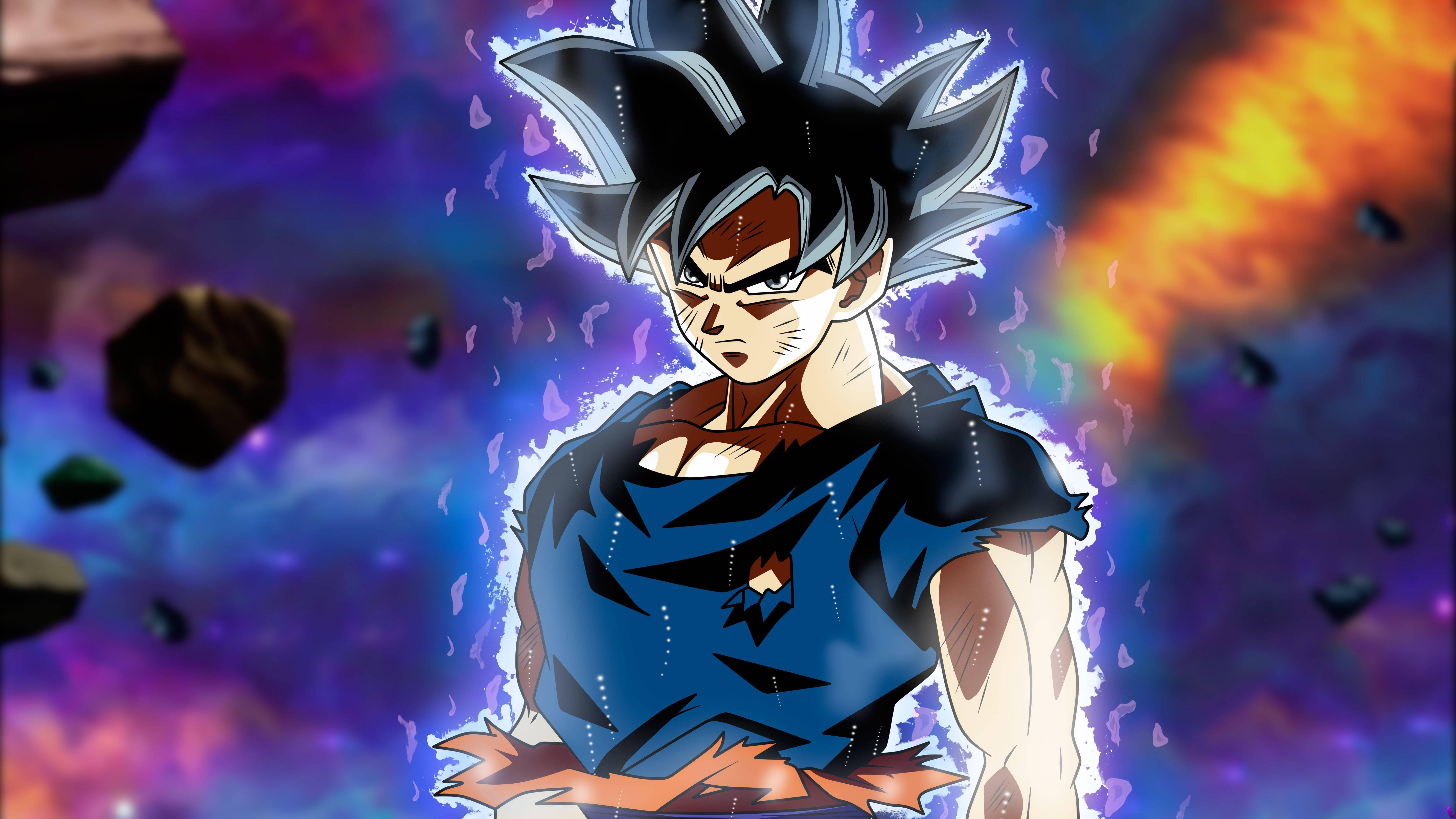 Black Haired Goku Ultra Instinct — 5760x3240 wallpaper